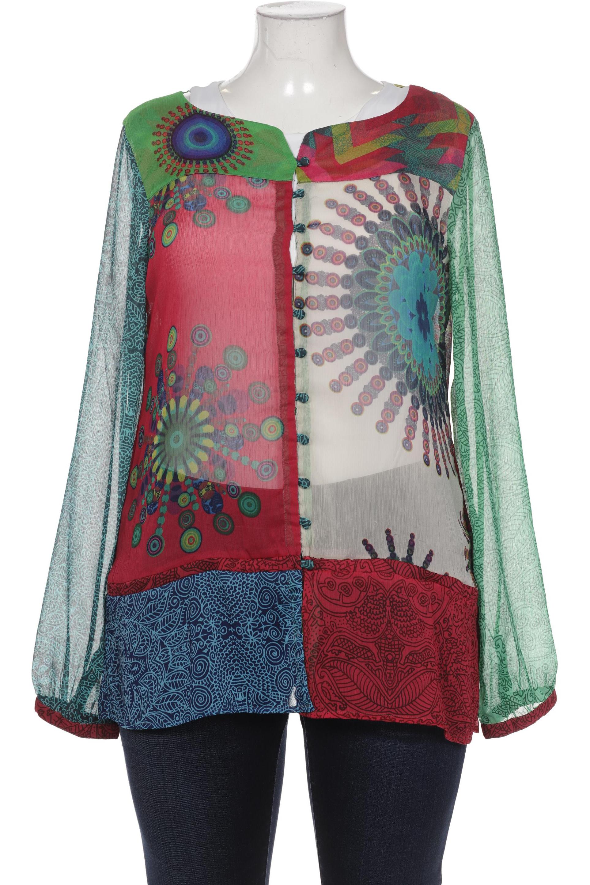 

Desigual Damen Bluse, grün, Gr. 44