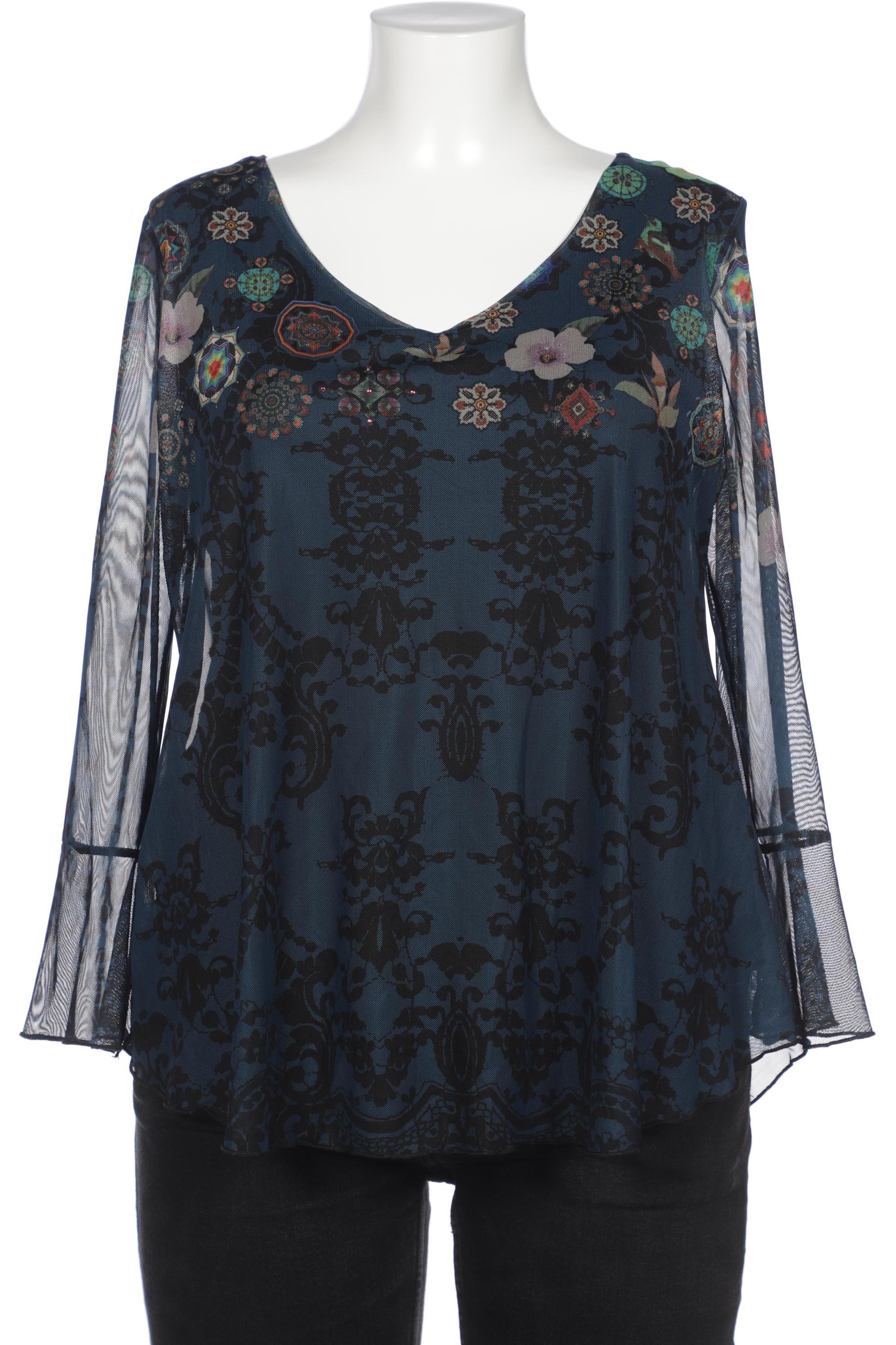 

Desigual Damen Bluse, türkis, Gr. 44