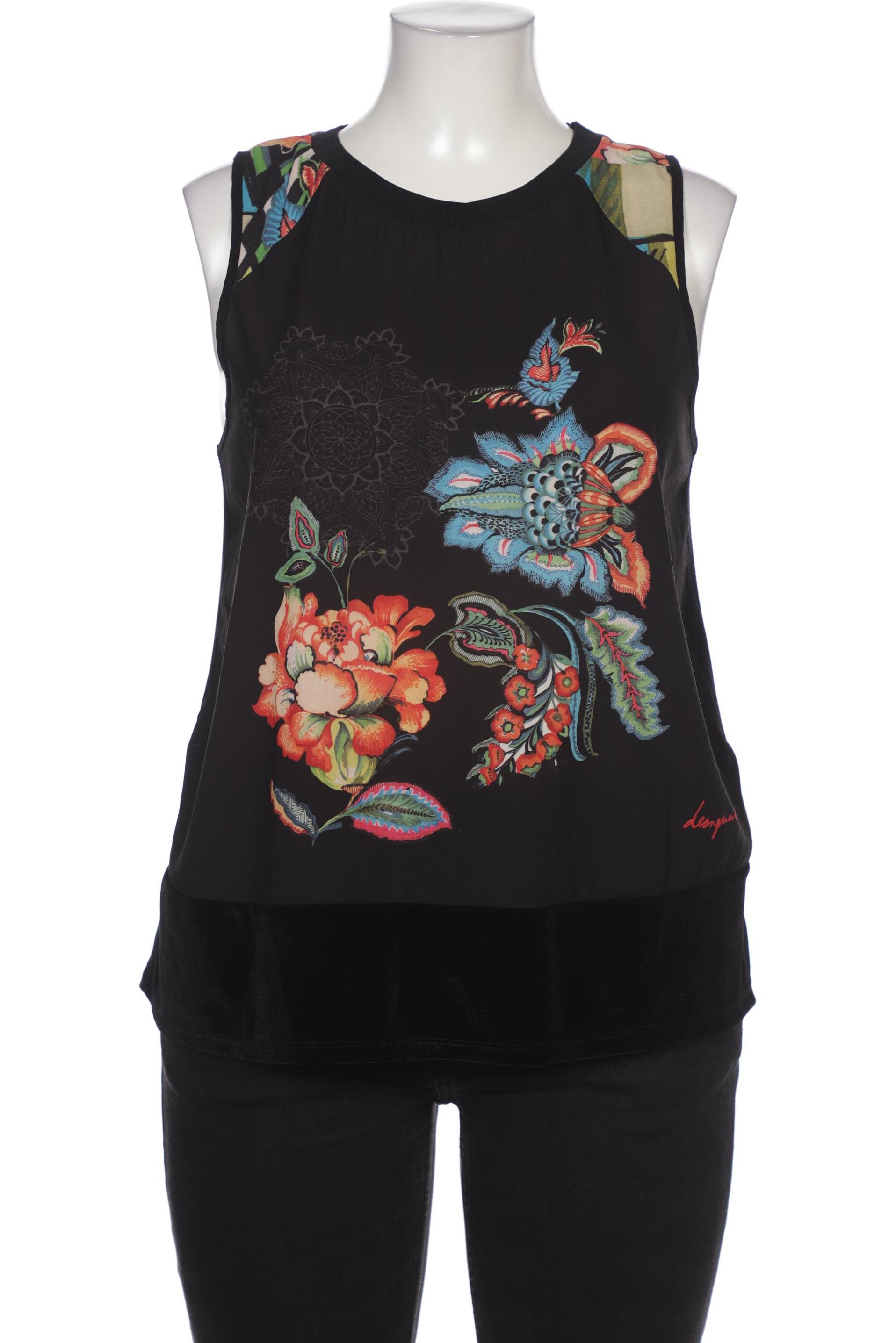 

Desigual Damen Bluse, schwarz, Gr. 44