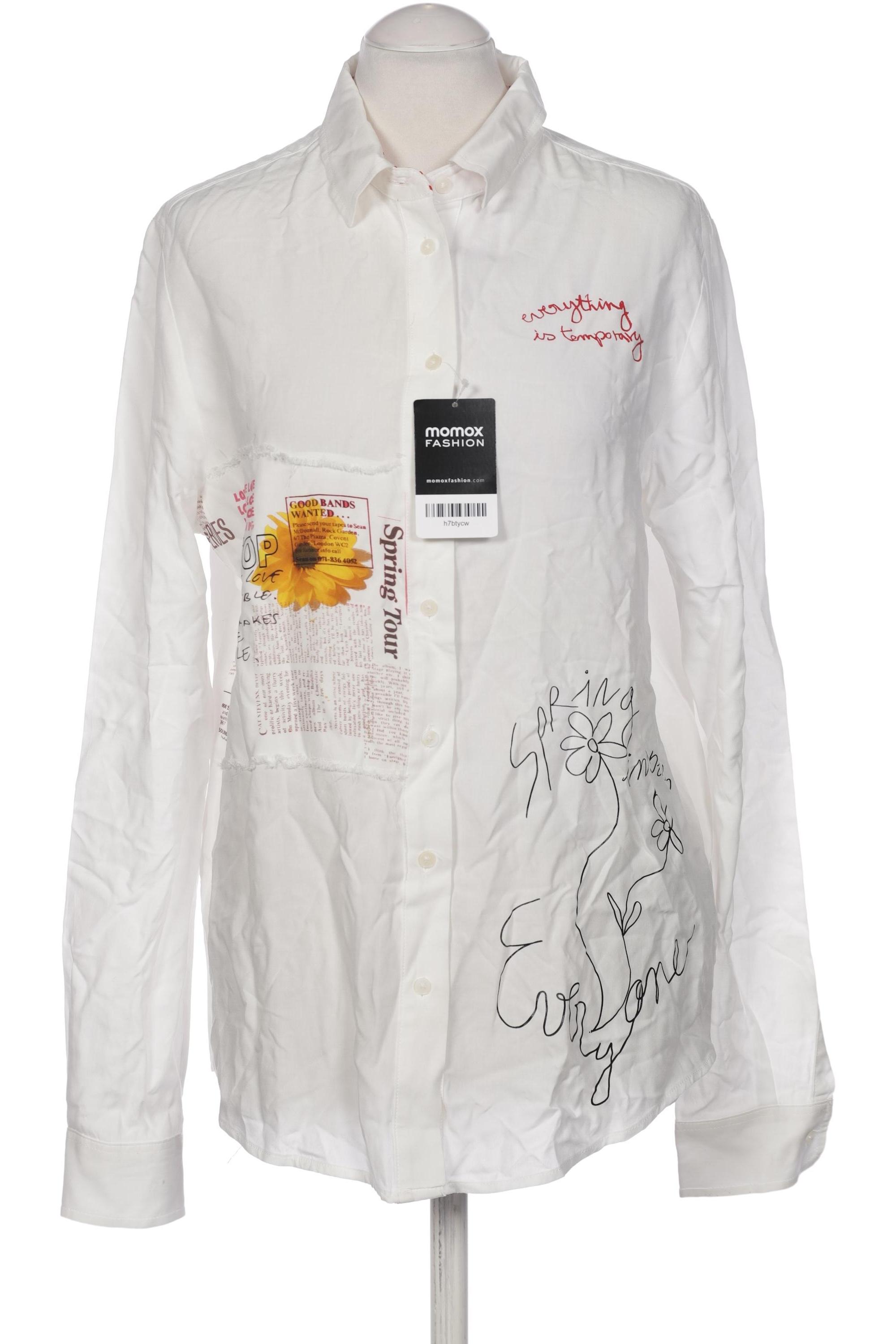 

Desigual Damen Bluse, weiß, Gr. 38