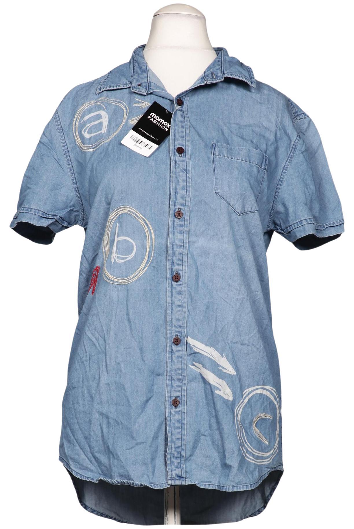 

Desigual Damen Bluse, hellblau, Gr. 38