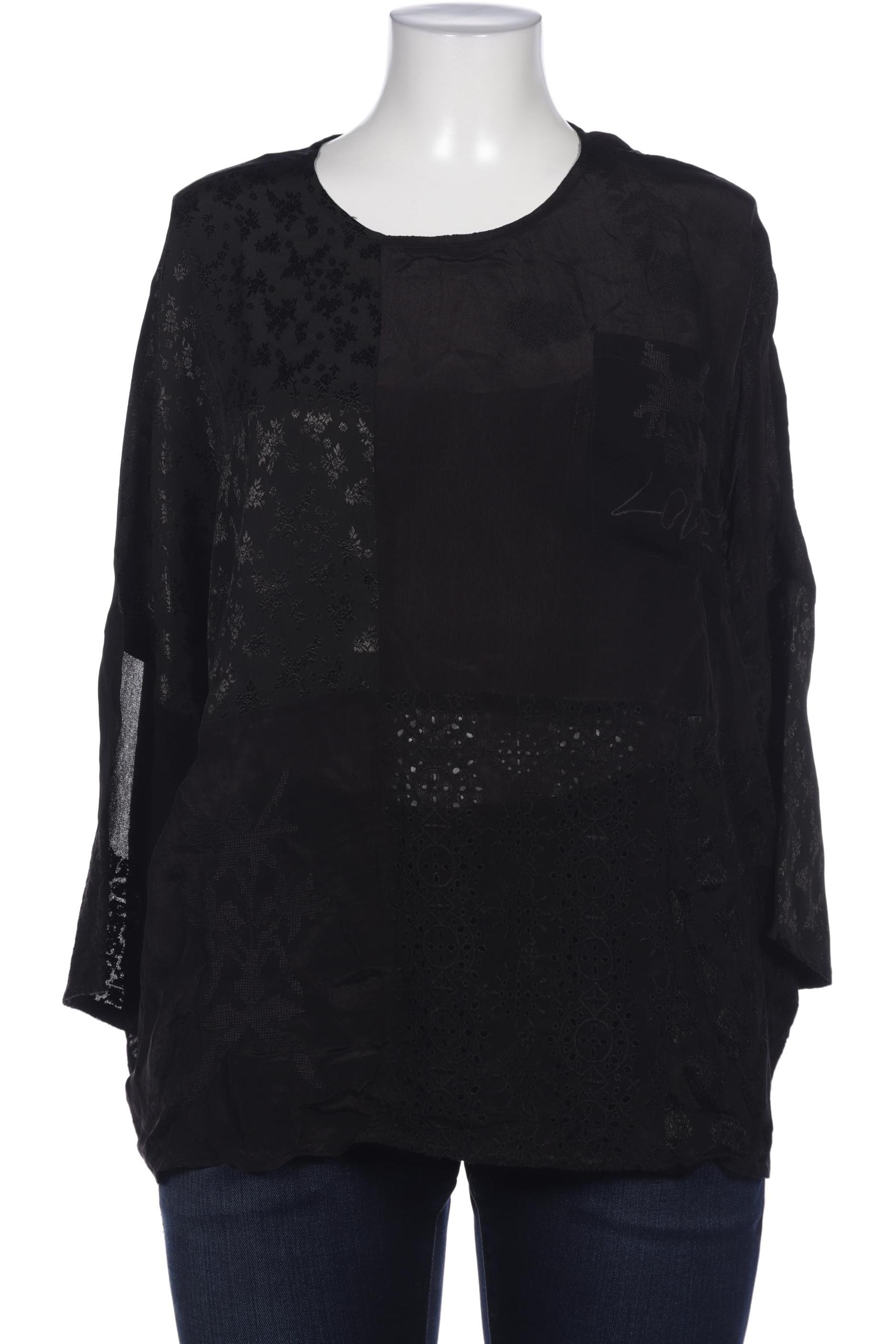 

Desigual Damen Bluse, schwarz, Gr. 42
