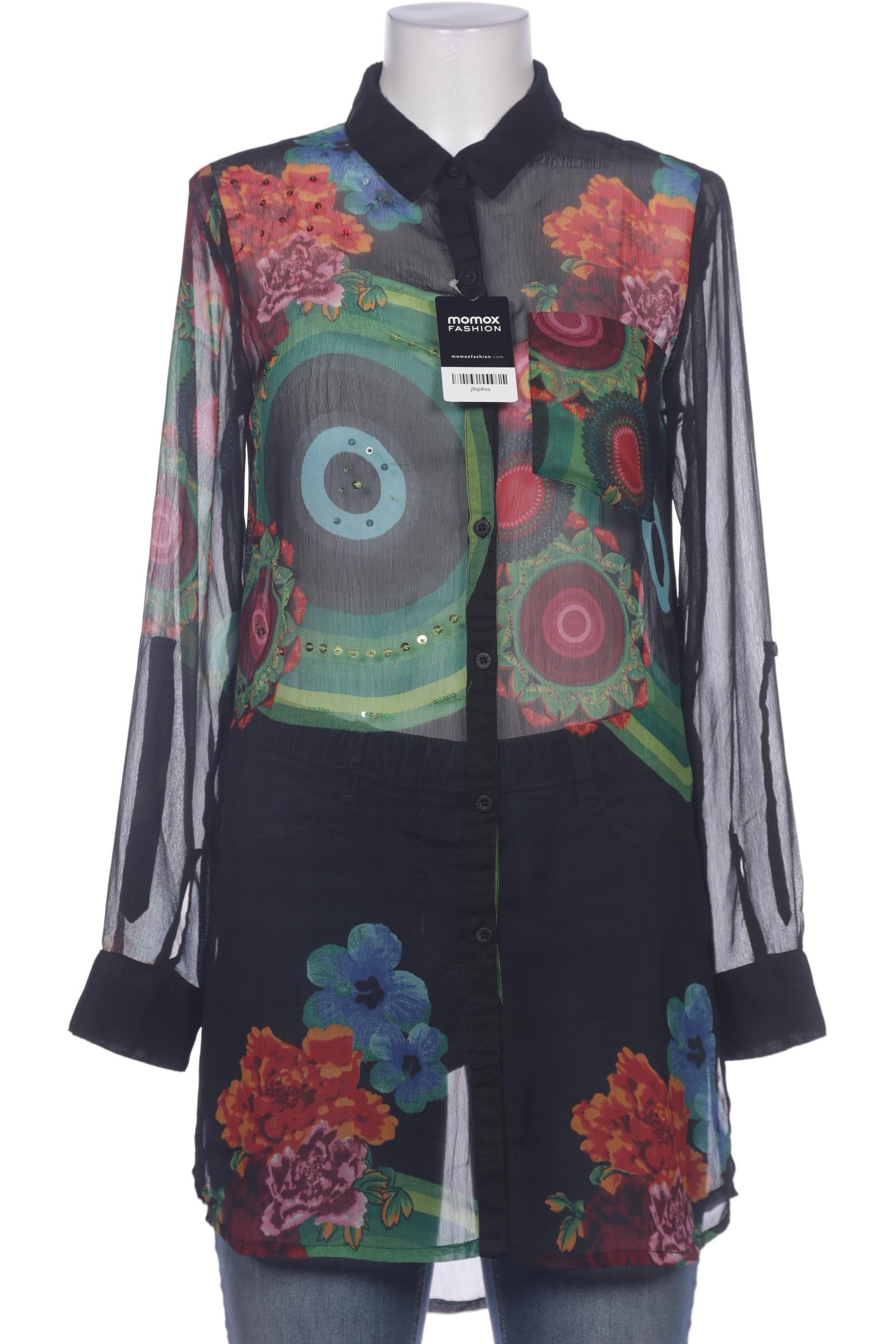 

Desigual Damen Bluse, schwarz, Gr. 38