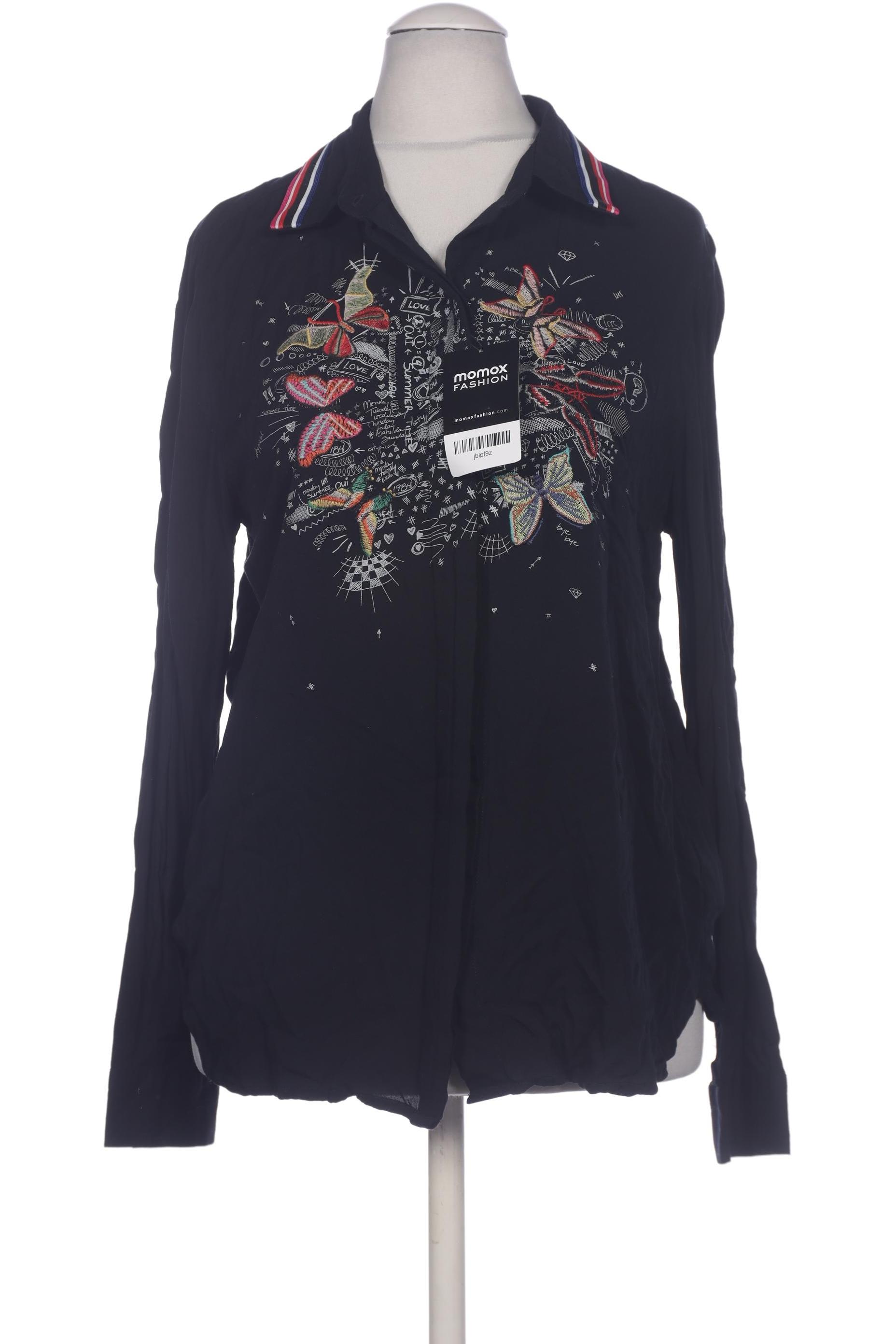 

Desigual Damen Bluse, schwarz, Gr. 38