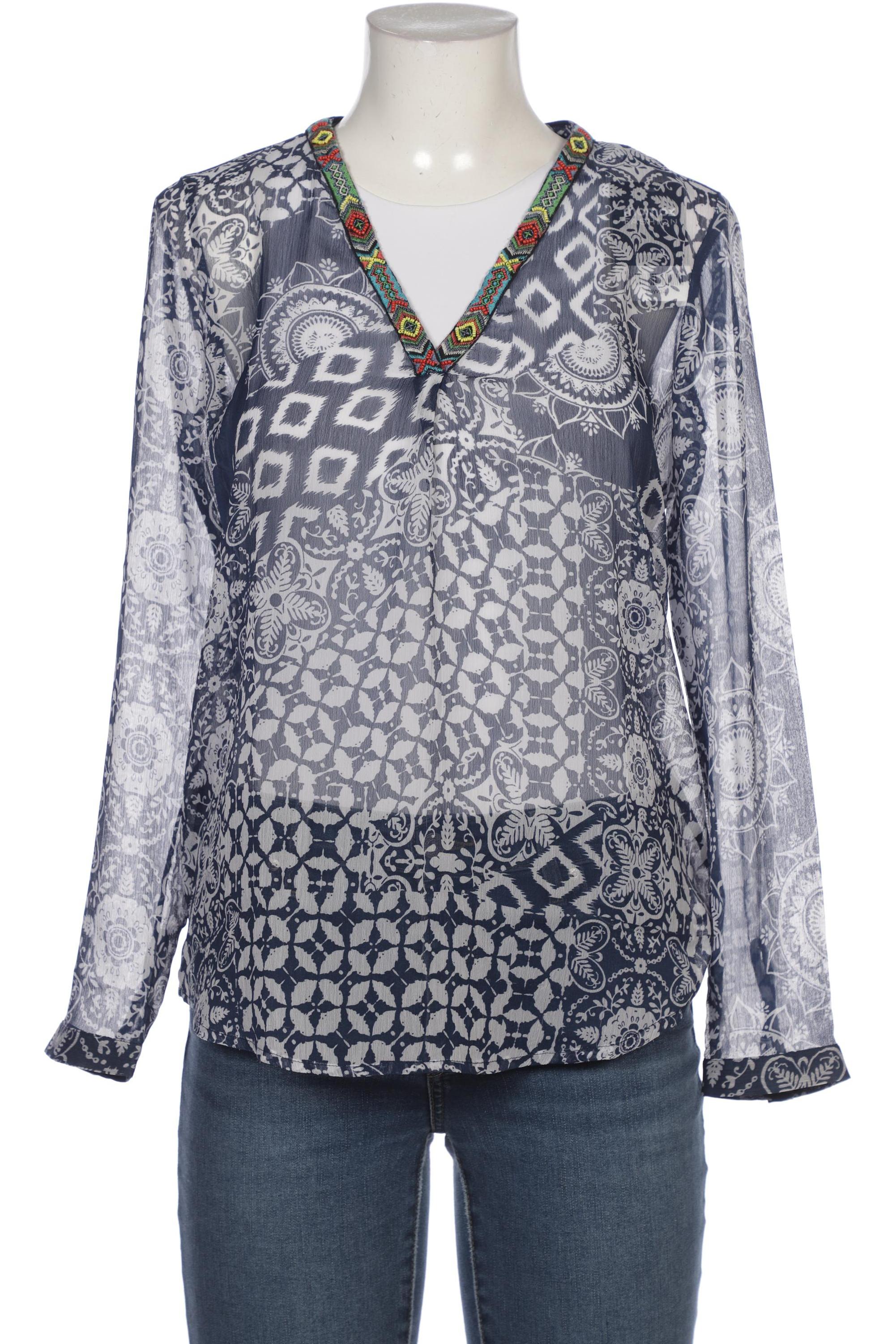 

Desigual Damen Bluse, blau