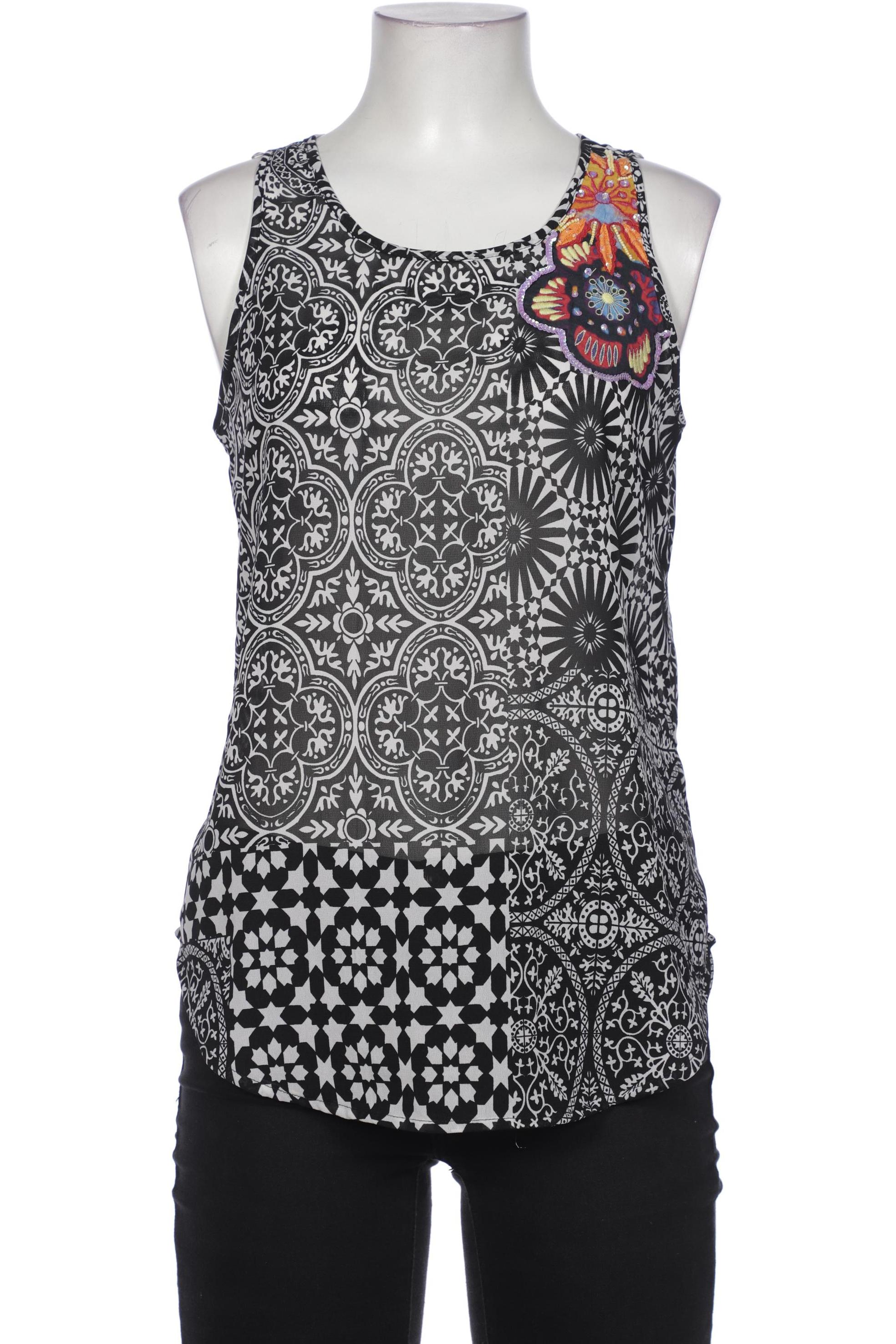 

Desigual Damen Bluse, schwarz, Gr. 34