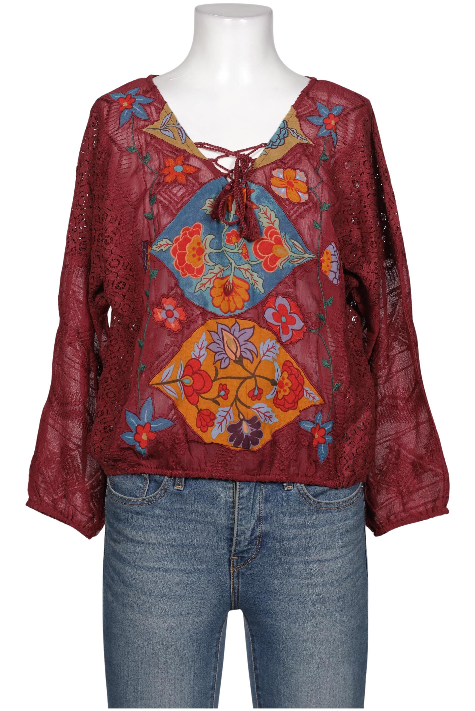 

Desigual Damen Bluse, rot, Gr. 34