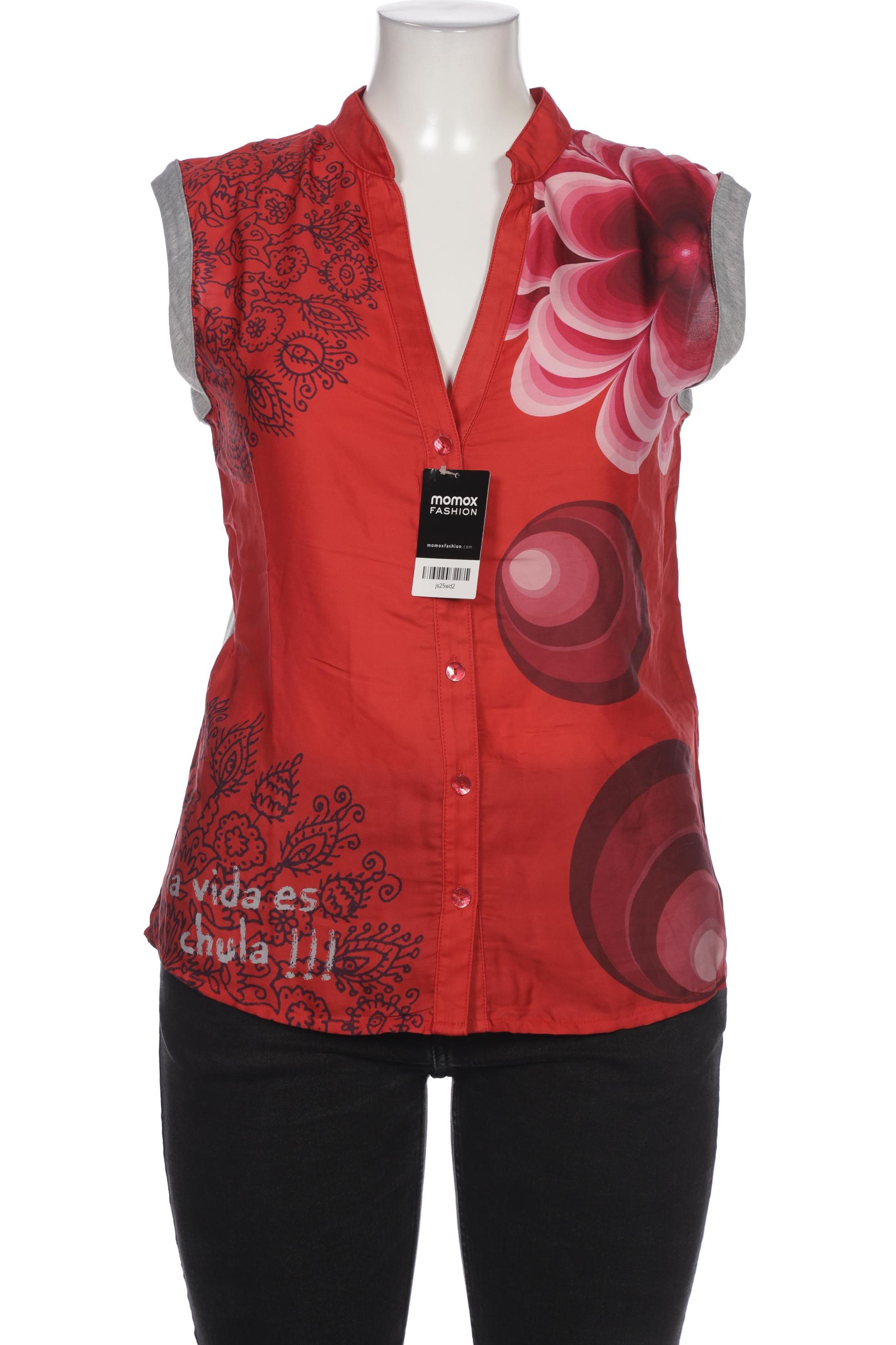 

Desigual Damen Bluse, rot, Gr. 44