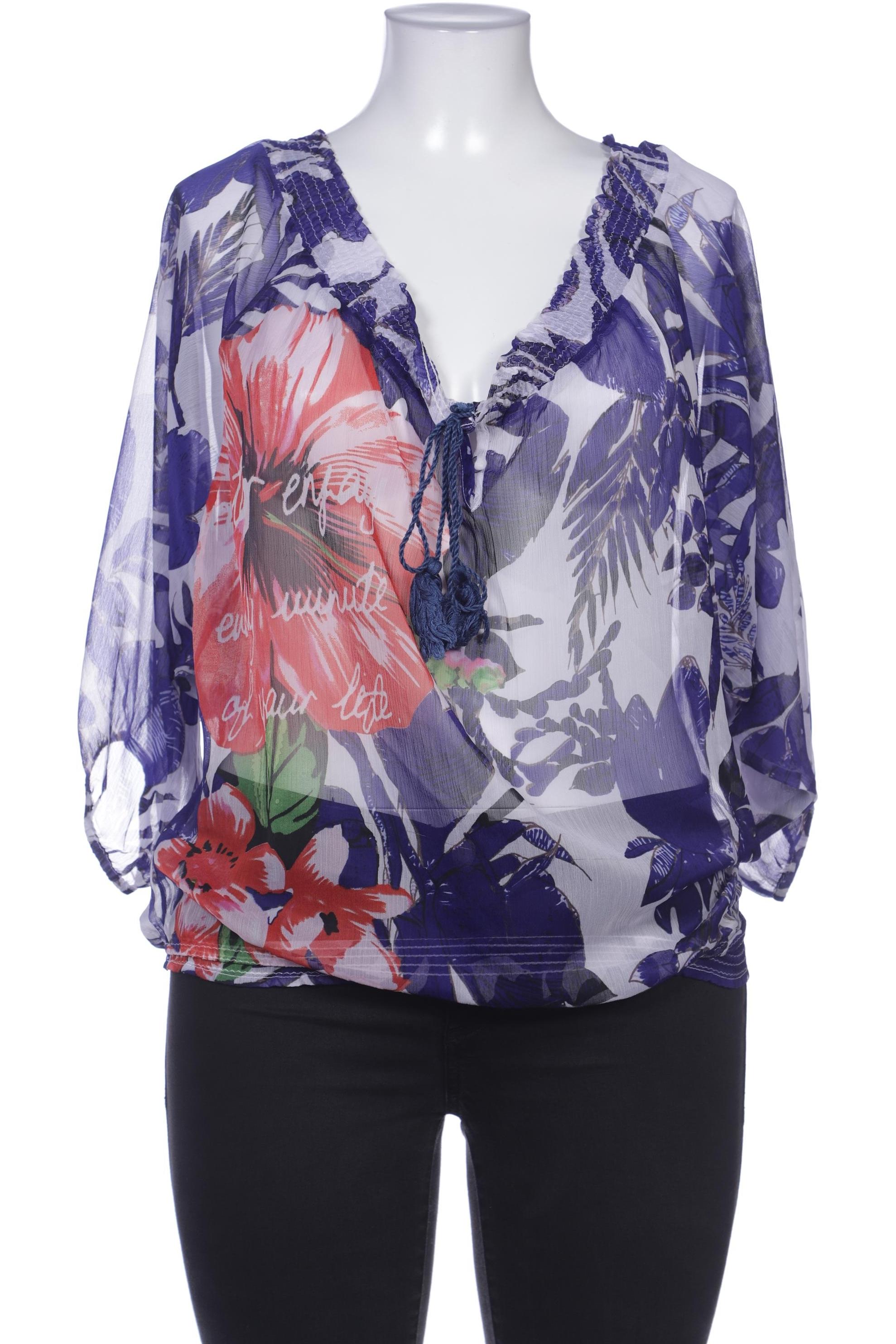 

Desigual Damen Bluse, blau, Gr. 38
