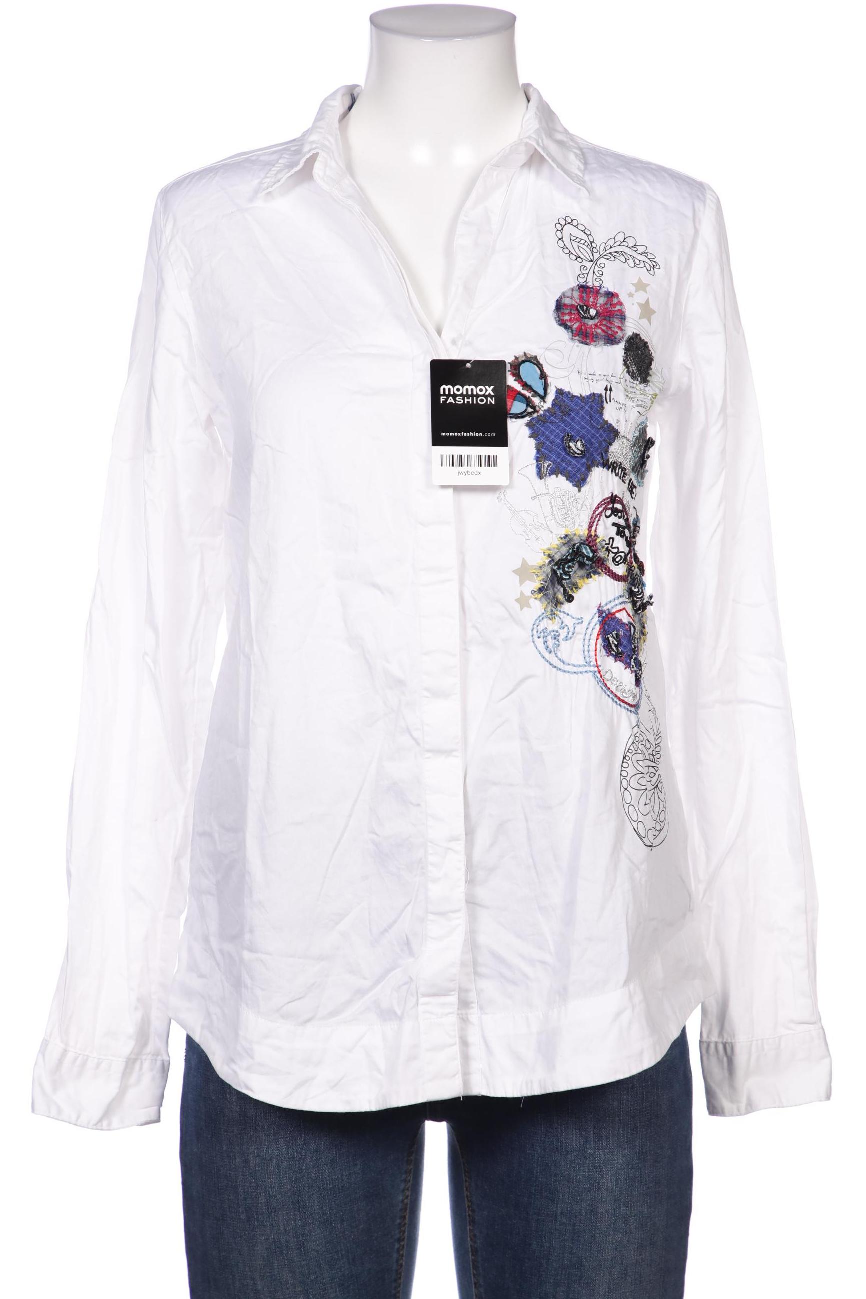 

Desigual Damen Bluse, weiß, Gr. 38