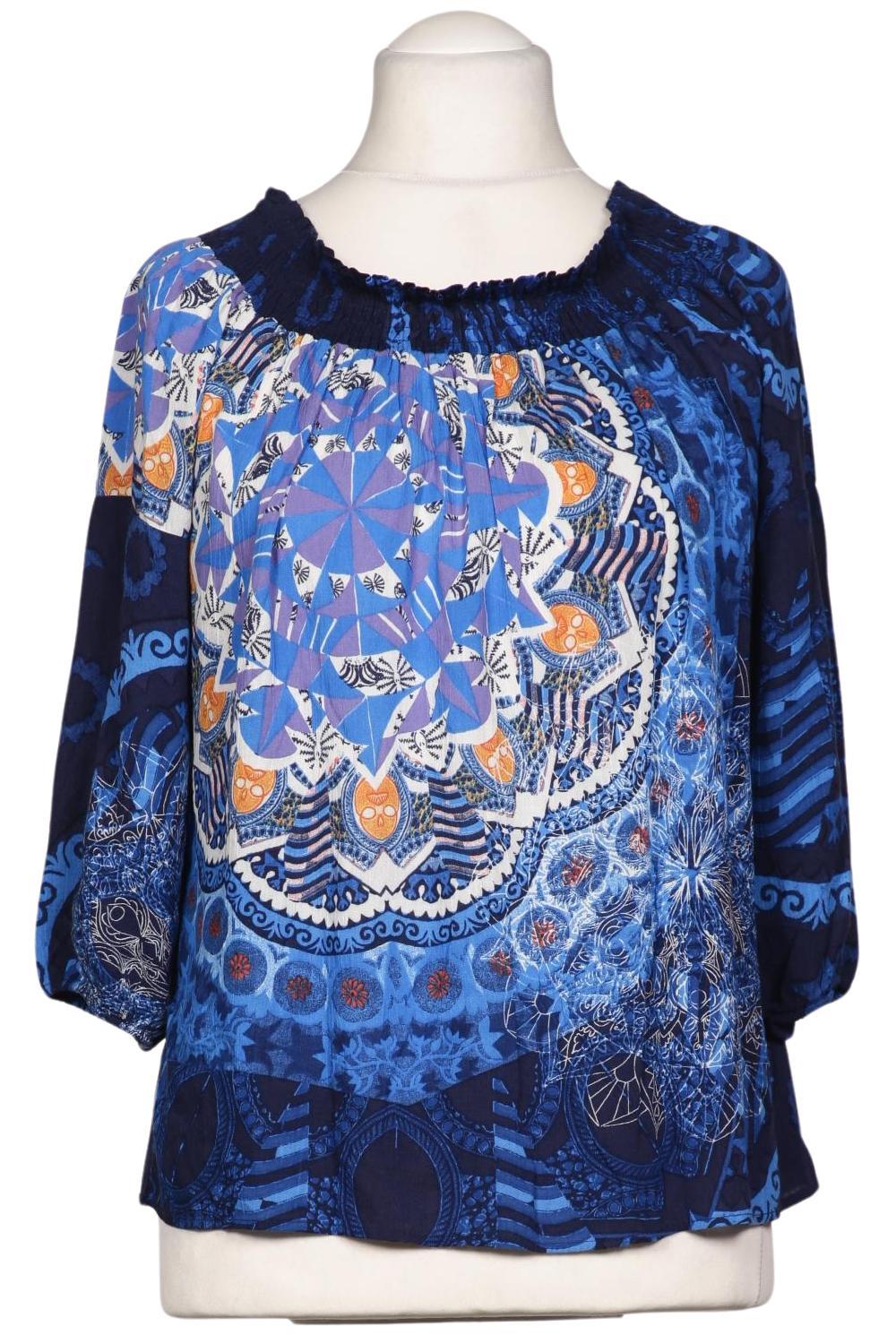 

Desigual Damen Bluse, marineblau, Gr. 42