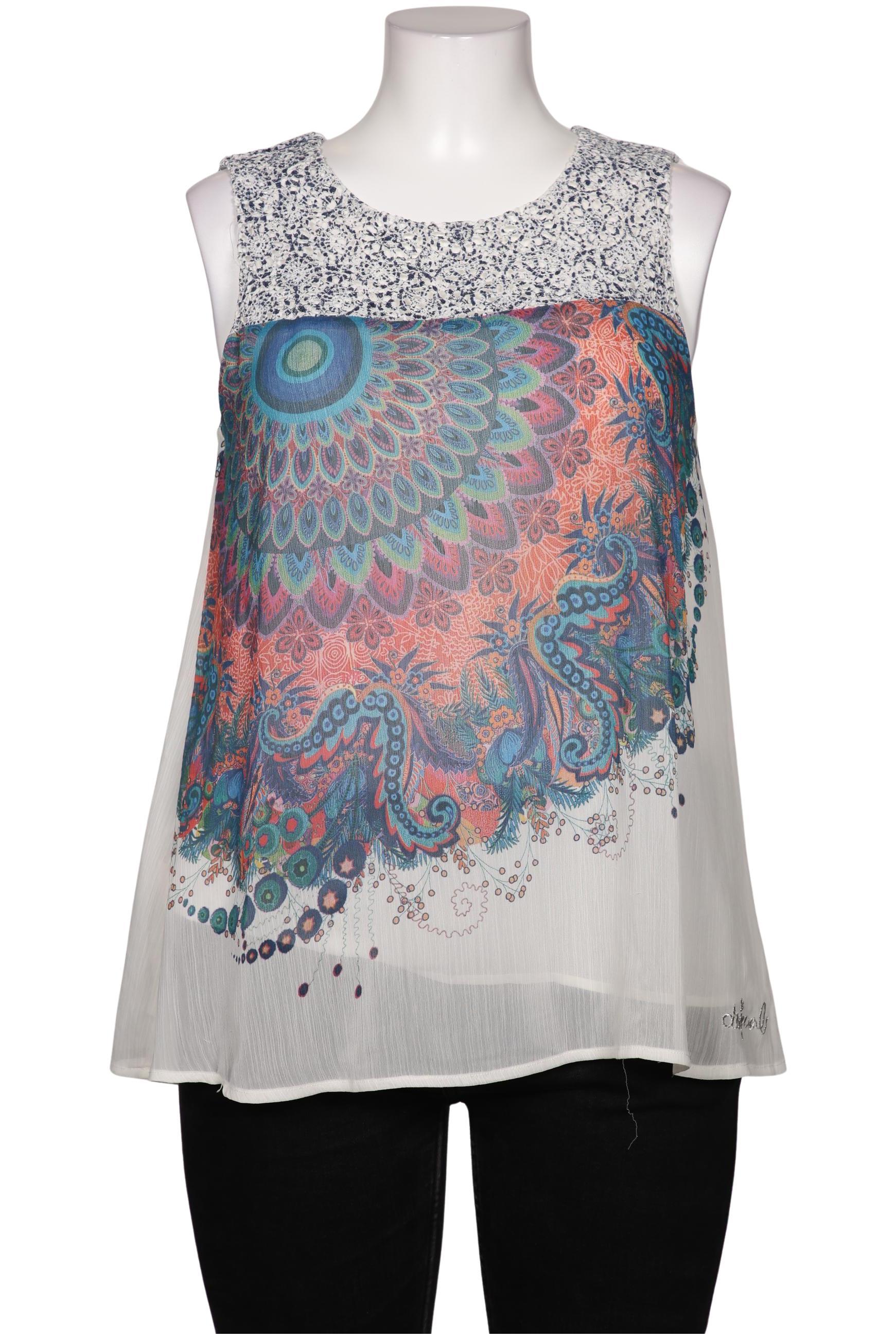 

Desigual Damen Bluse, weiß, Gr. 44
