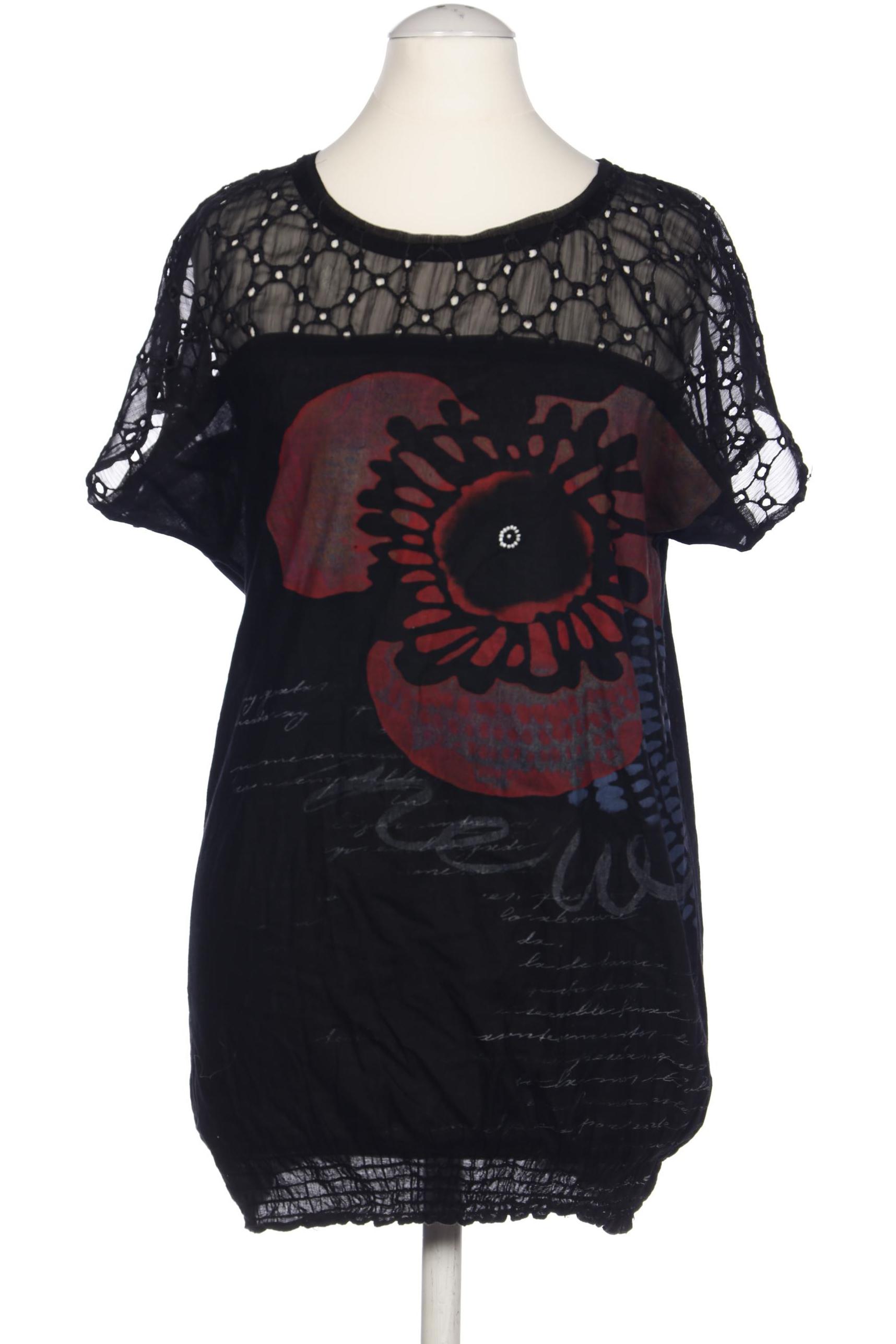 

Desigual Damen Bluse, schwarz, Gr. 34