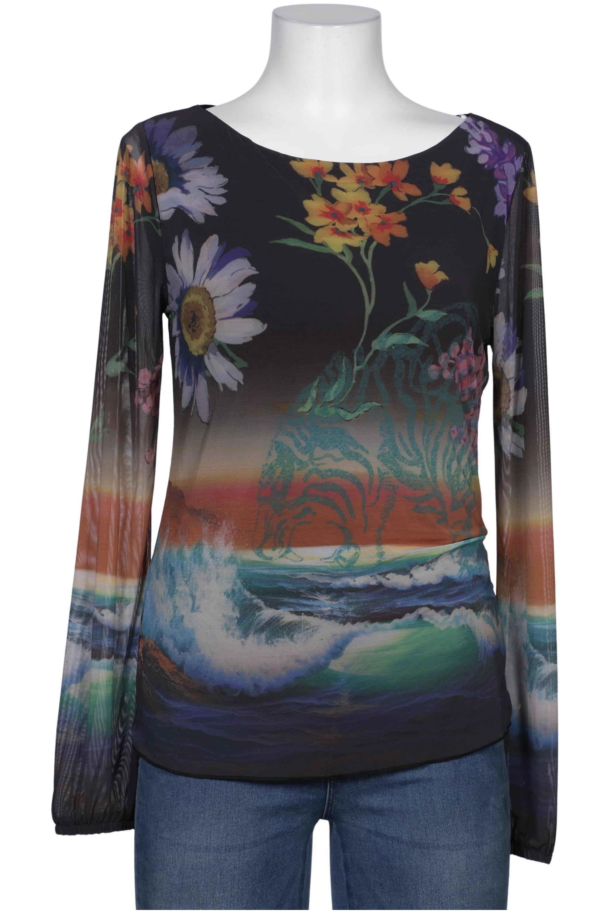 

Desigual Damen Bluse, schwarz, Gr. 42