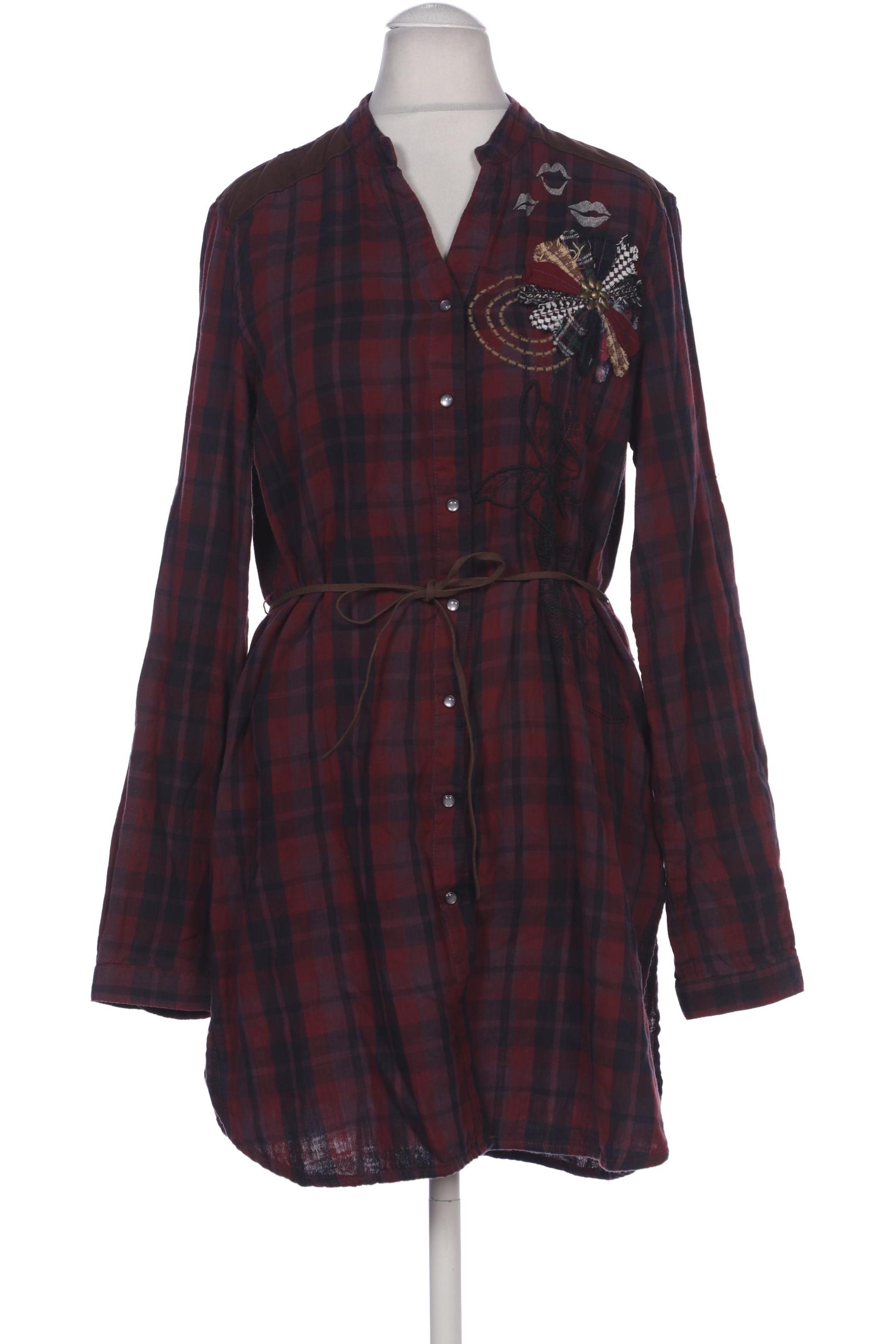 

Desigual Damen Bluse, bordeaux, Gr. 38