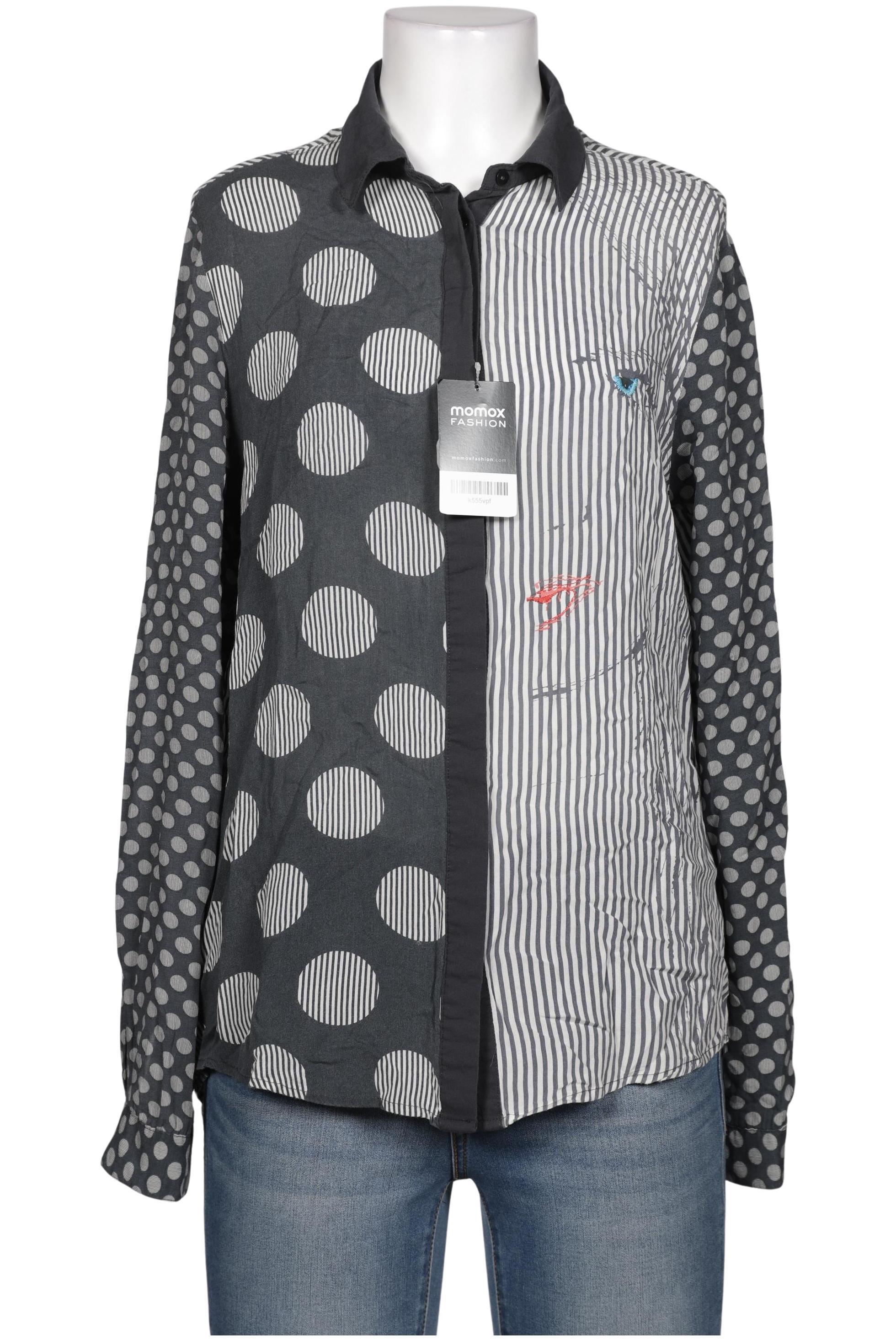 

Desigual Damen Bluse, grau, Gr. 44