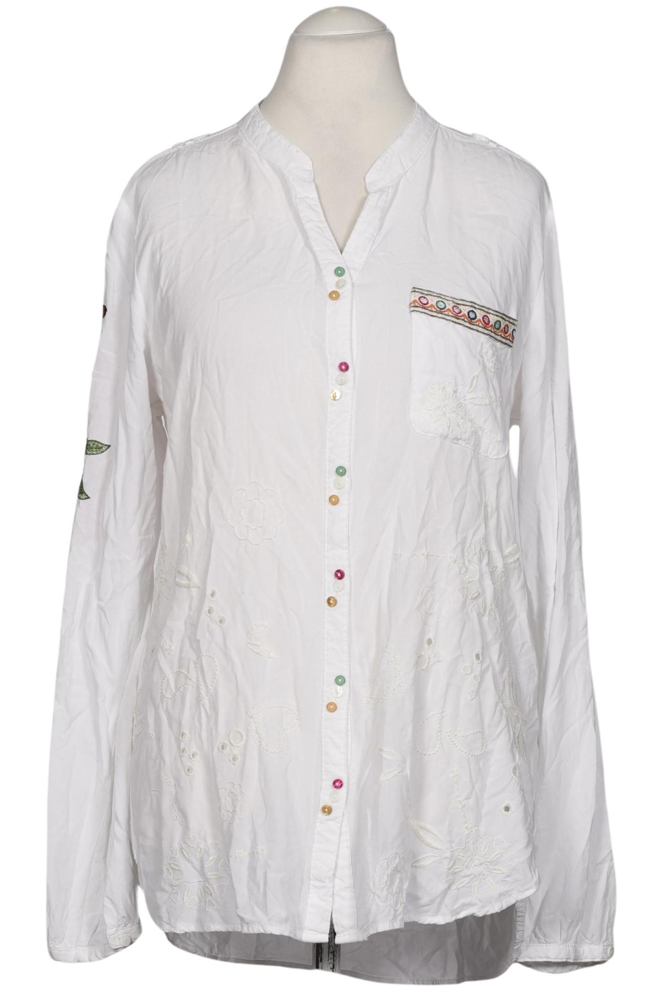 

Desigual Damen Bluse, weiß, Gr. 44