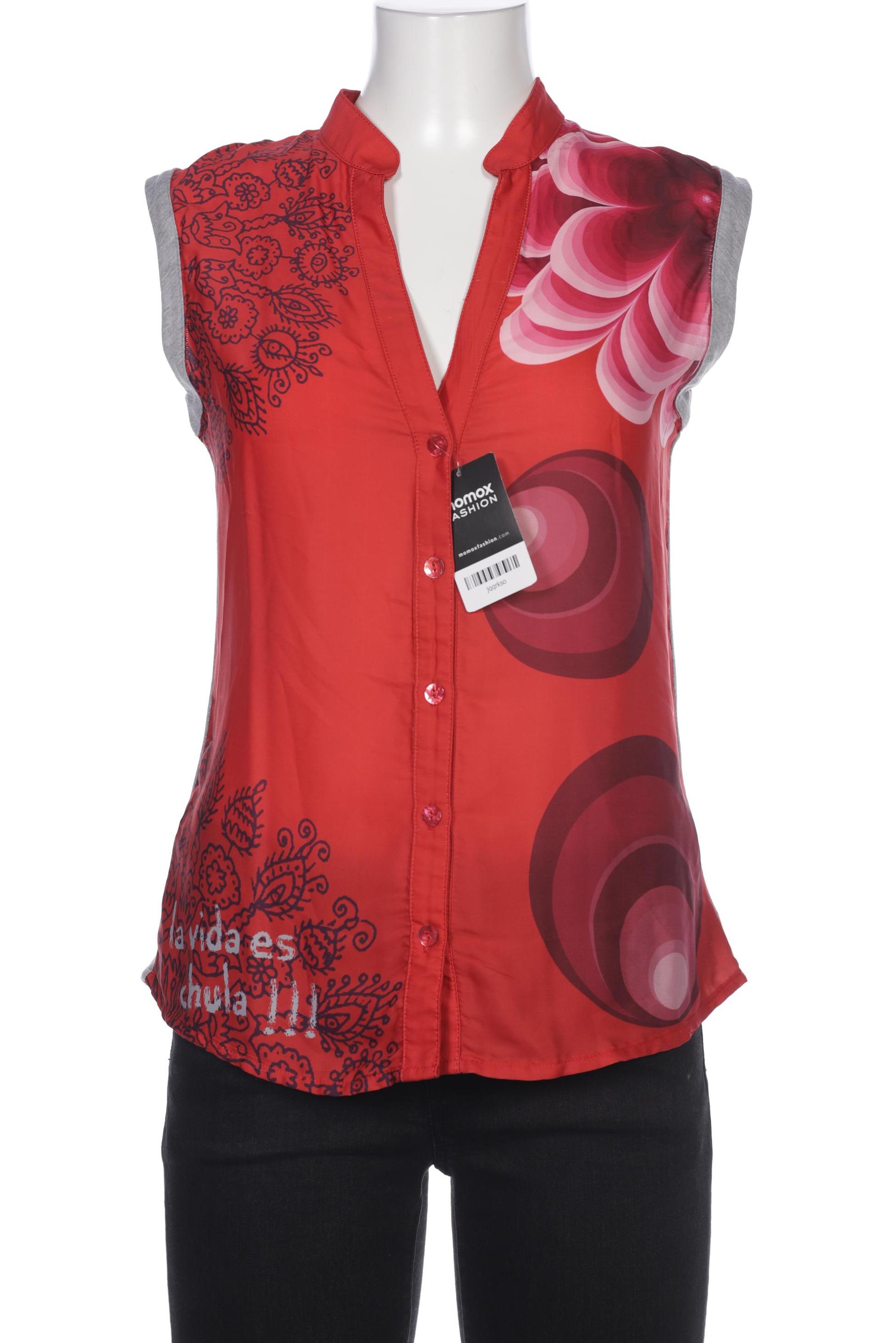 

Desigual Damen Bluse, rot, Gr. 42