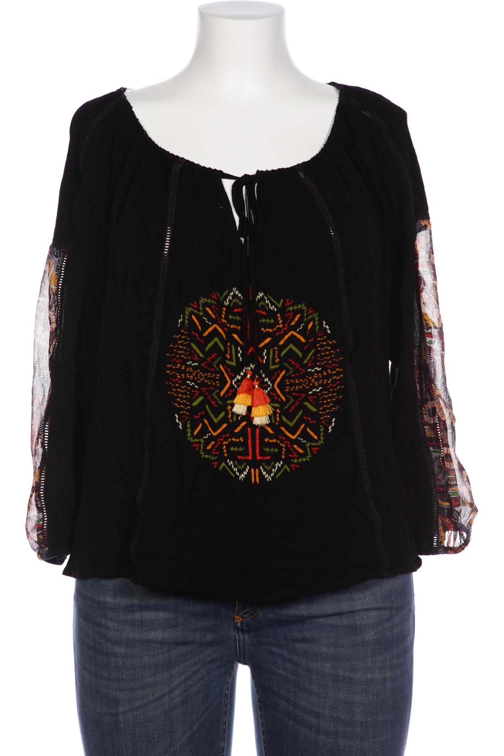 

Desigual Damen Bluse, schwarz, Gr. 44