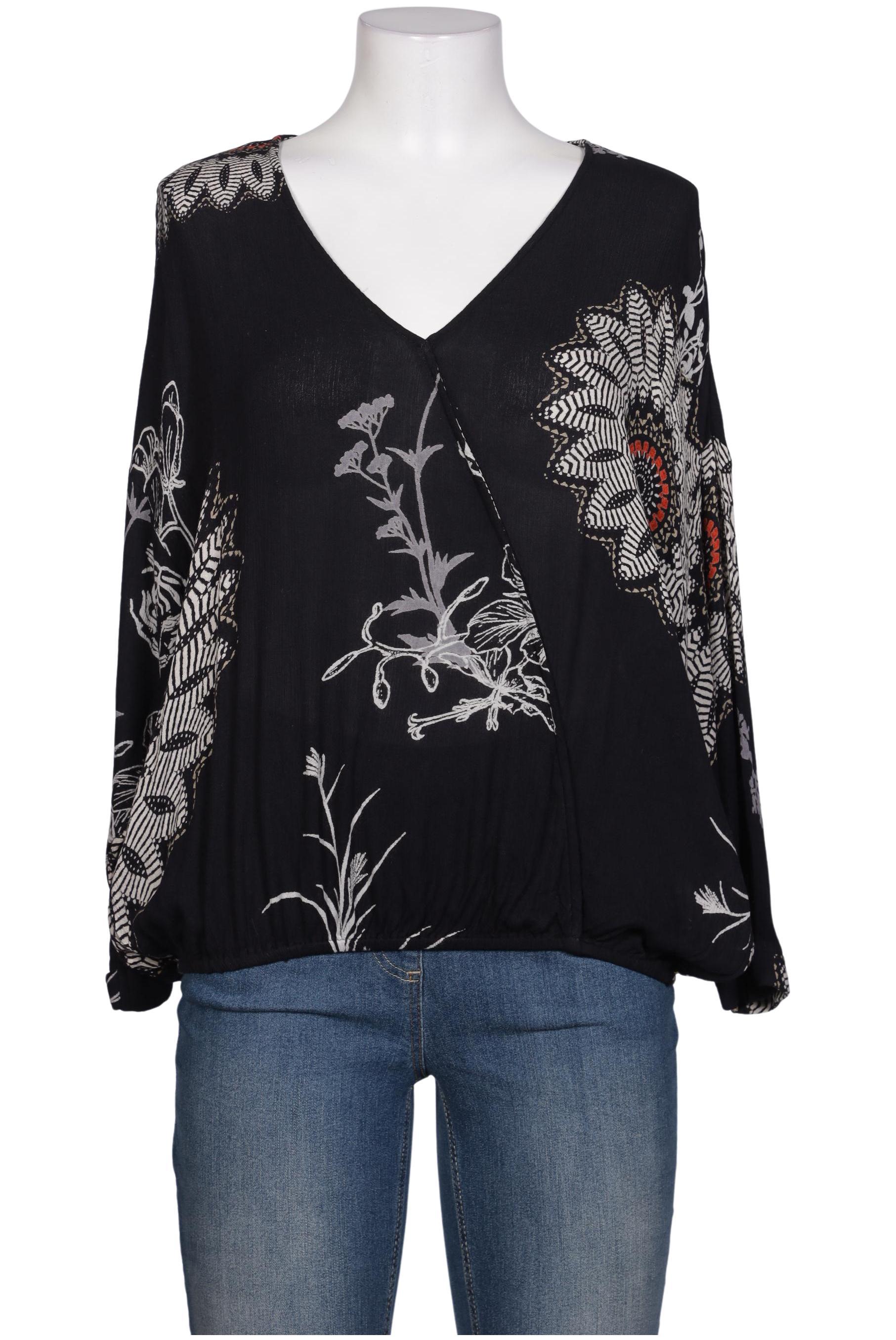 

Desigual Damen Bluse, marineblau, Gr. 36