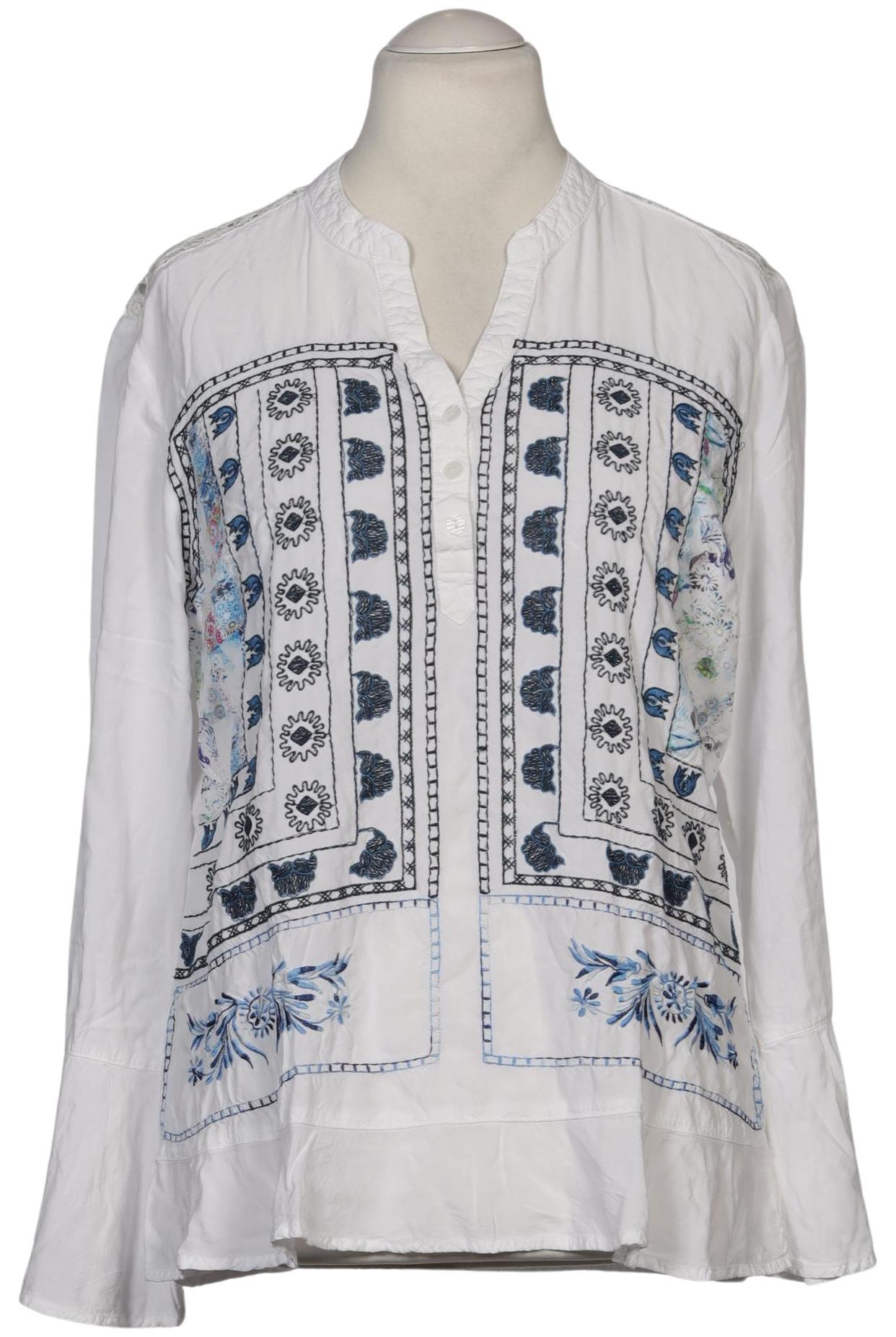 

Desigual Damen Bluse, weiß, Gr. 46