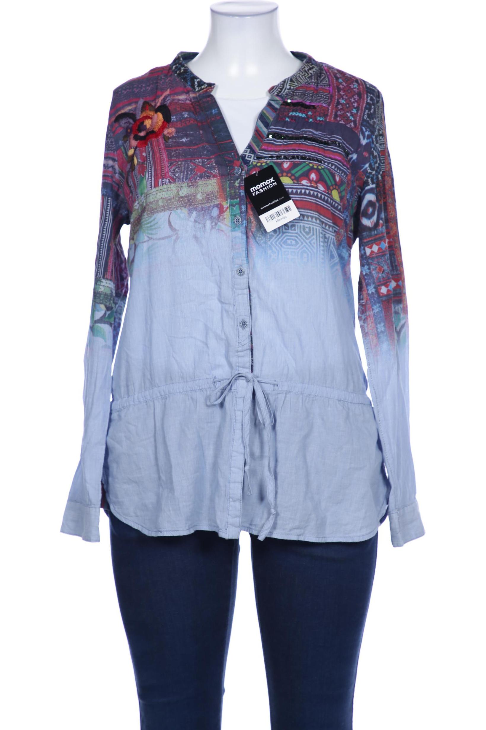 

Desigual Damen Bluse, blau
