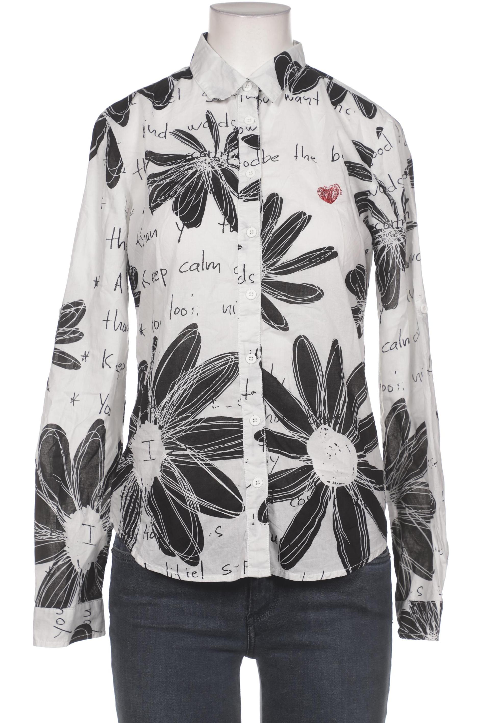 

Desigual Damen Bluse, weiß, Gr. 36