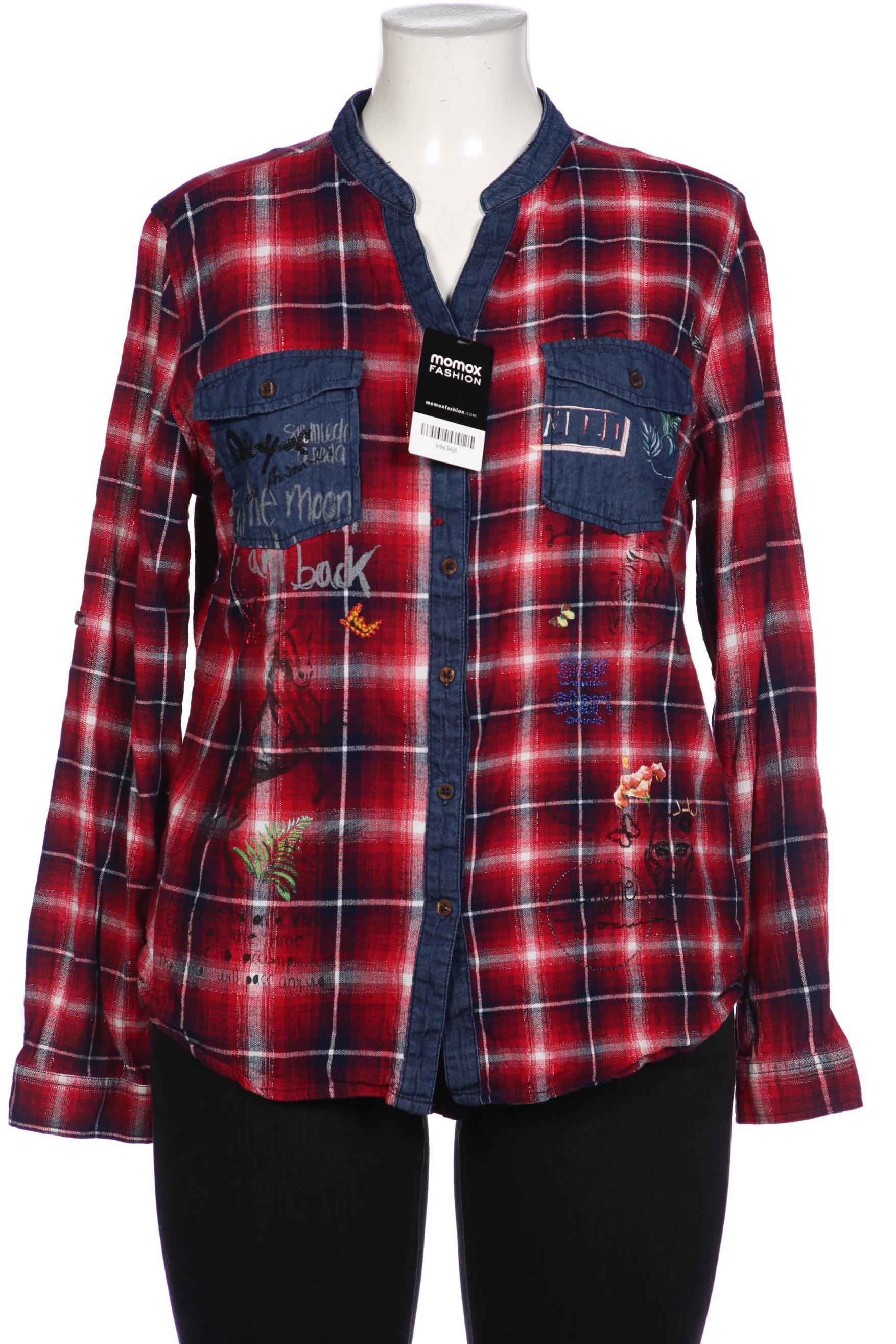 

Desigual Damen Bluse, rot, Gr. 46