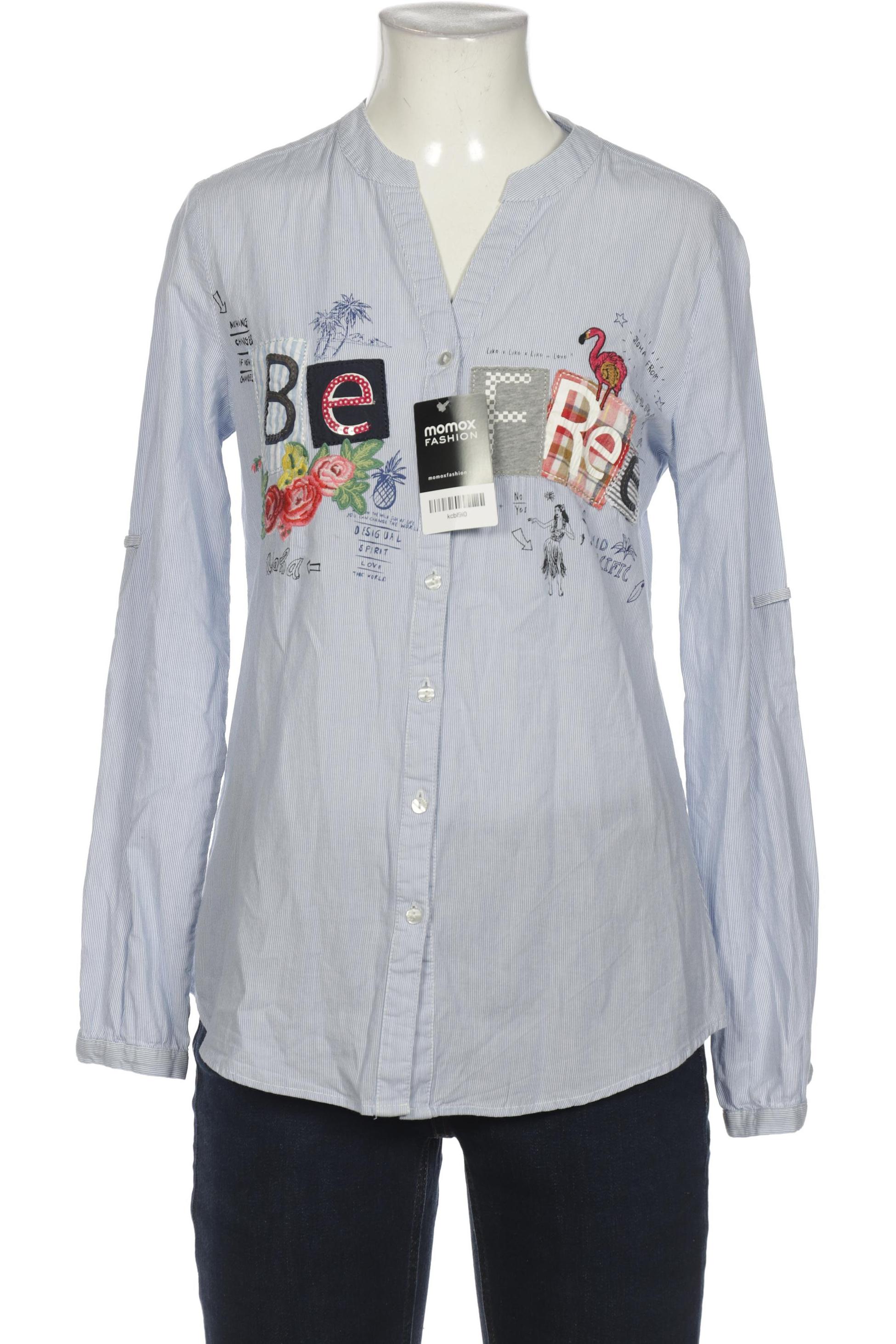 

Desigual Damen Bluse, blau