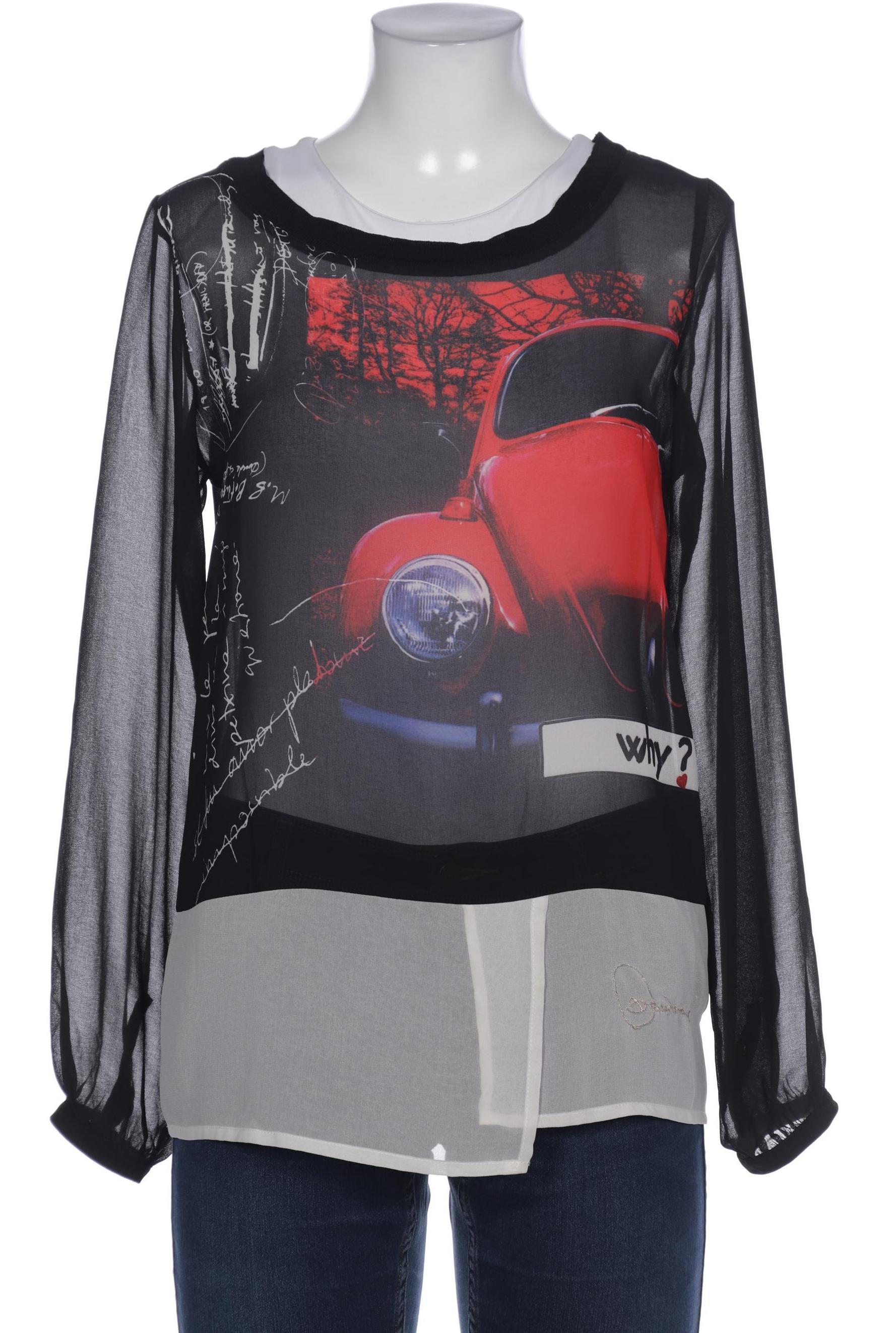 

Desigual Damen Bluse, schwarz, Gr. 42