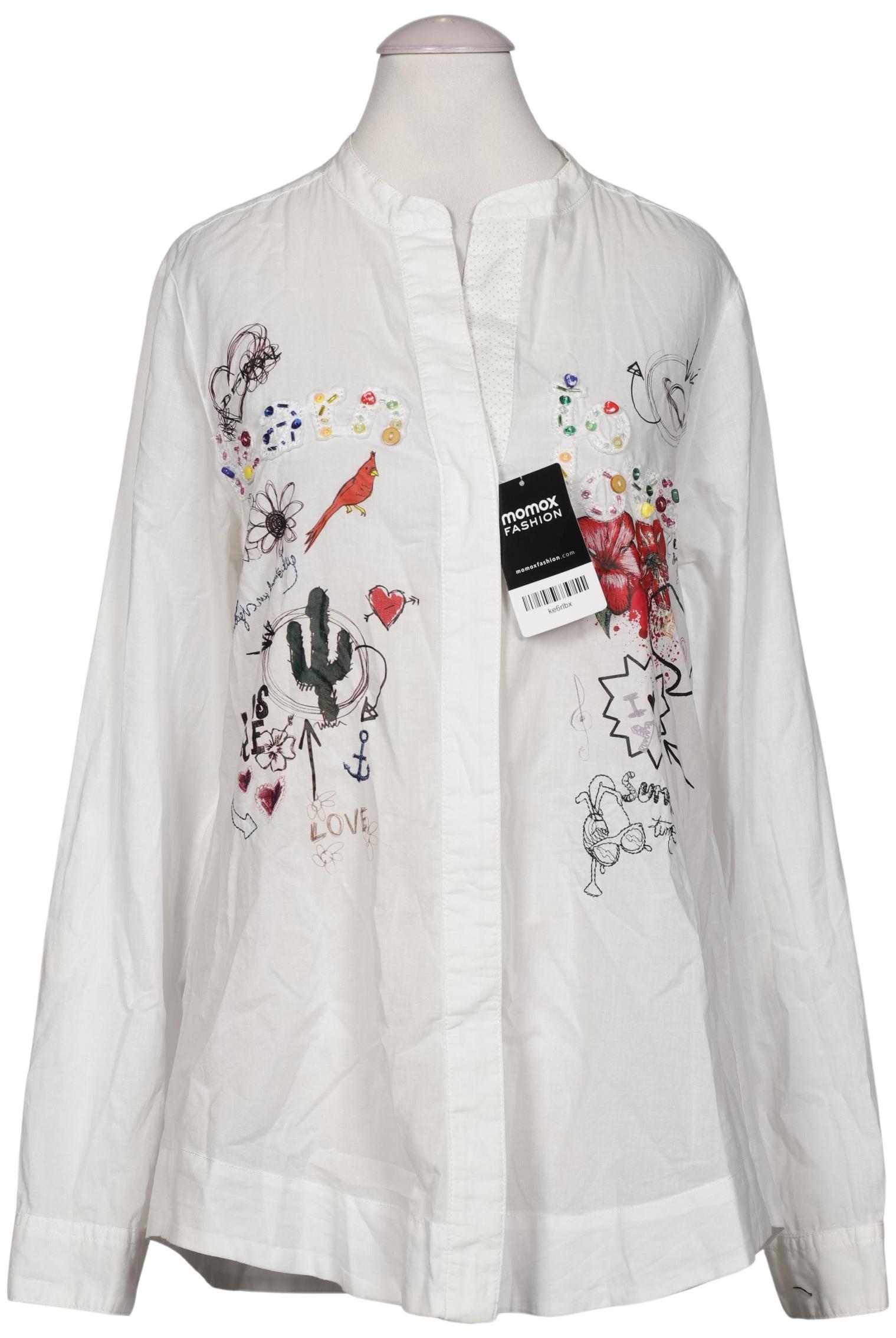 

Desigual Damen Bluse, weiß, Gr. 36