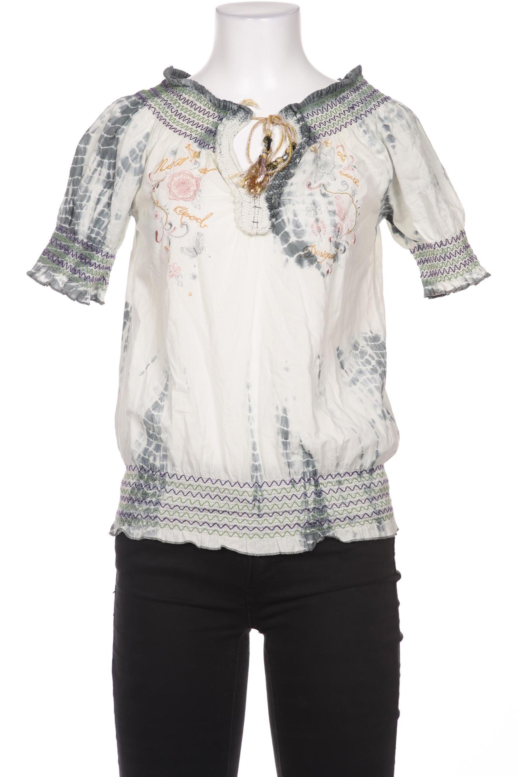 

Desigual Damen Bluse, cremeweiß, Gr. 36