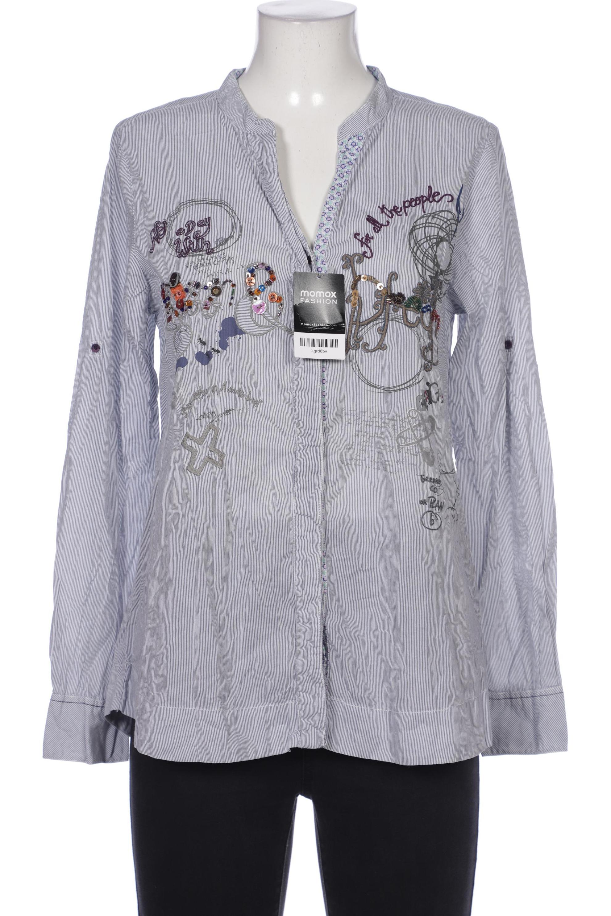 

Desigual Damen Bluse, grau, Gr. 42