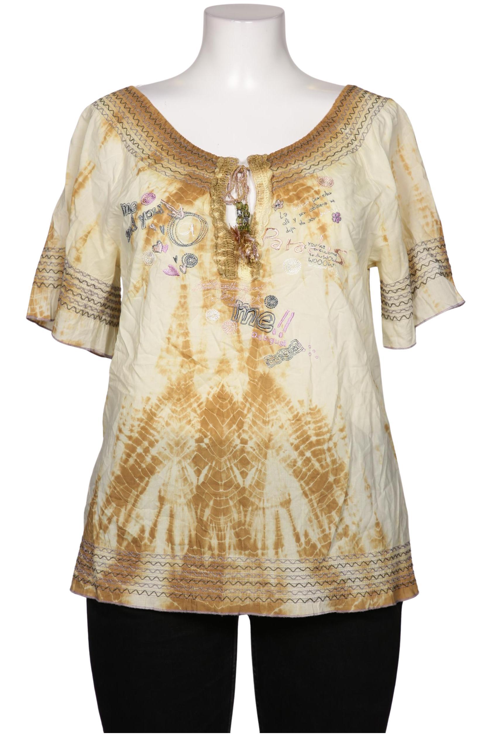 

Desigual Damen Bluse, gelb, Gr. 42