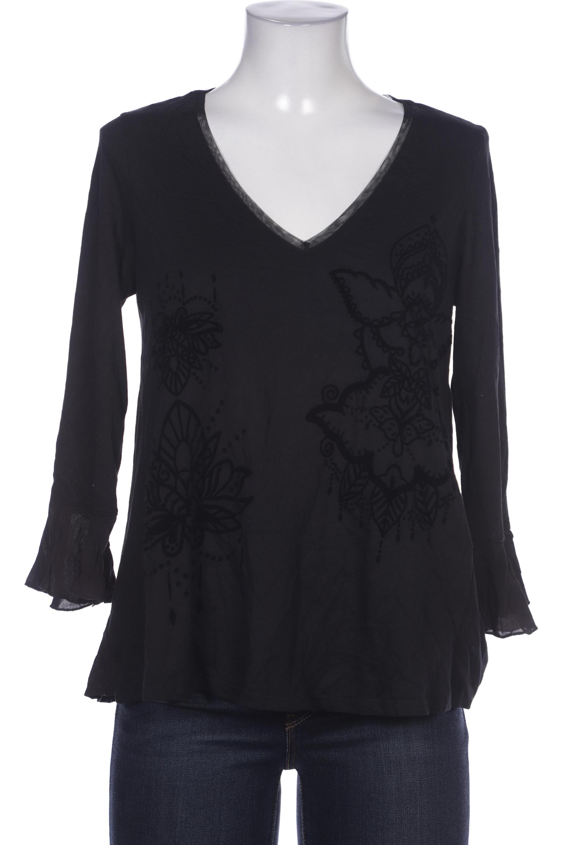 

Desigual Damen Bluse, schwarz, Gr. 38