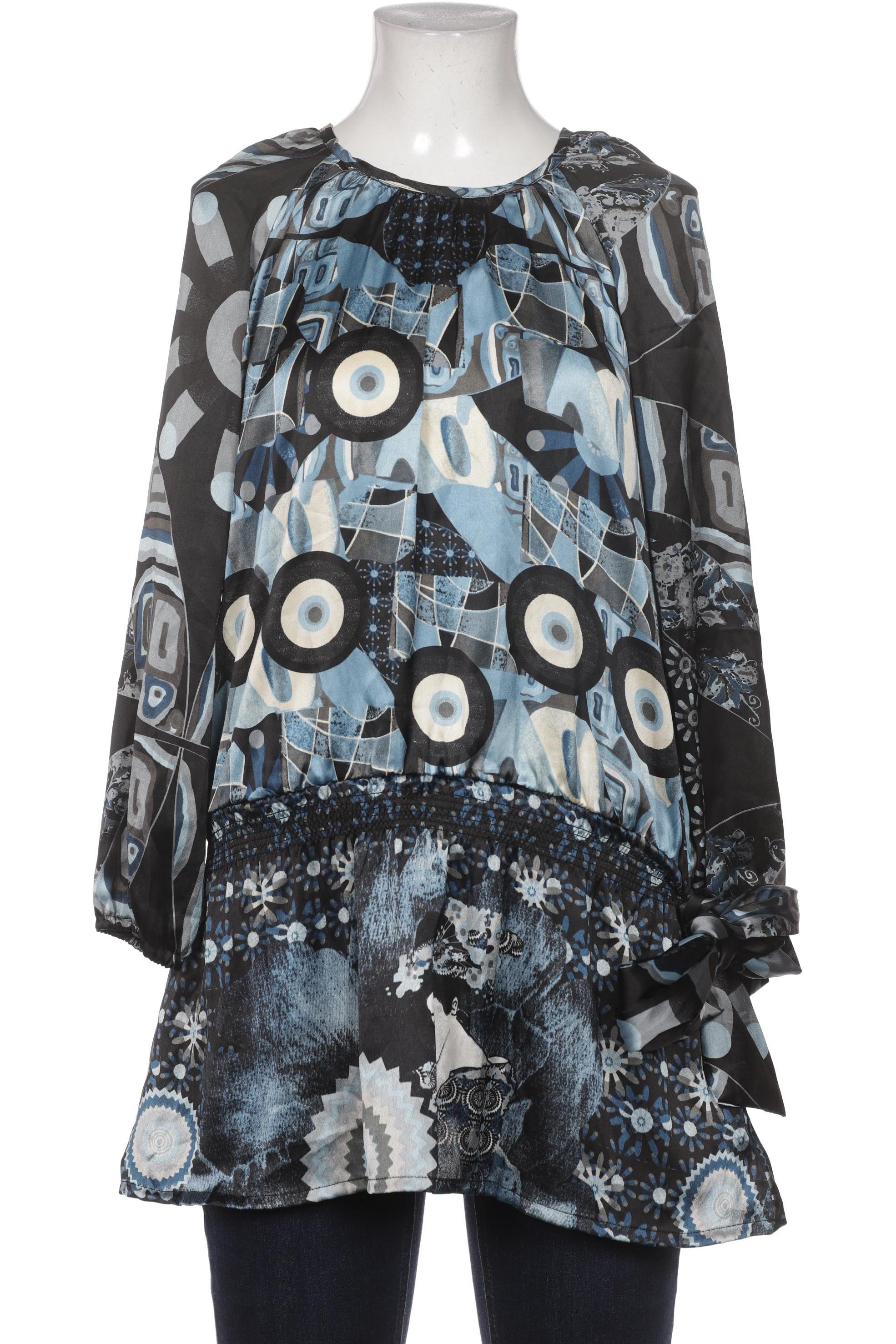 

Desigual Damen Bluse, blau, Gr. 36
