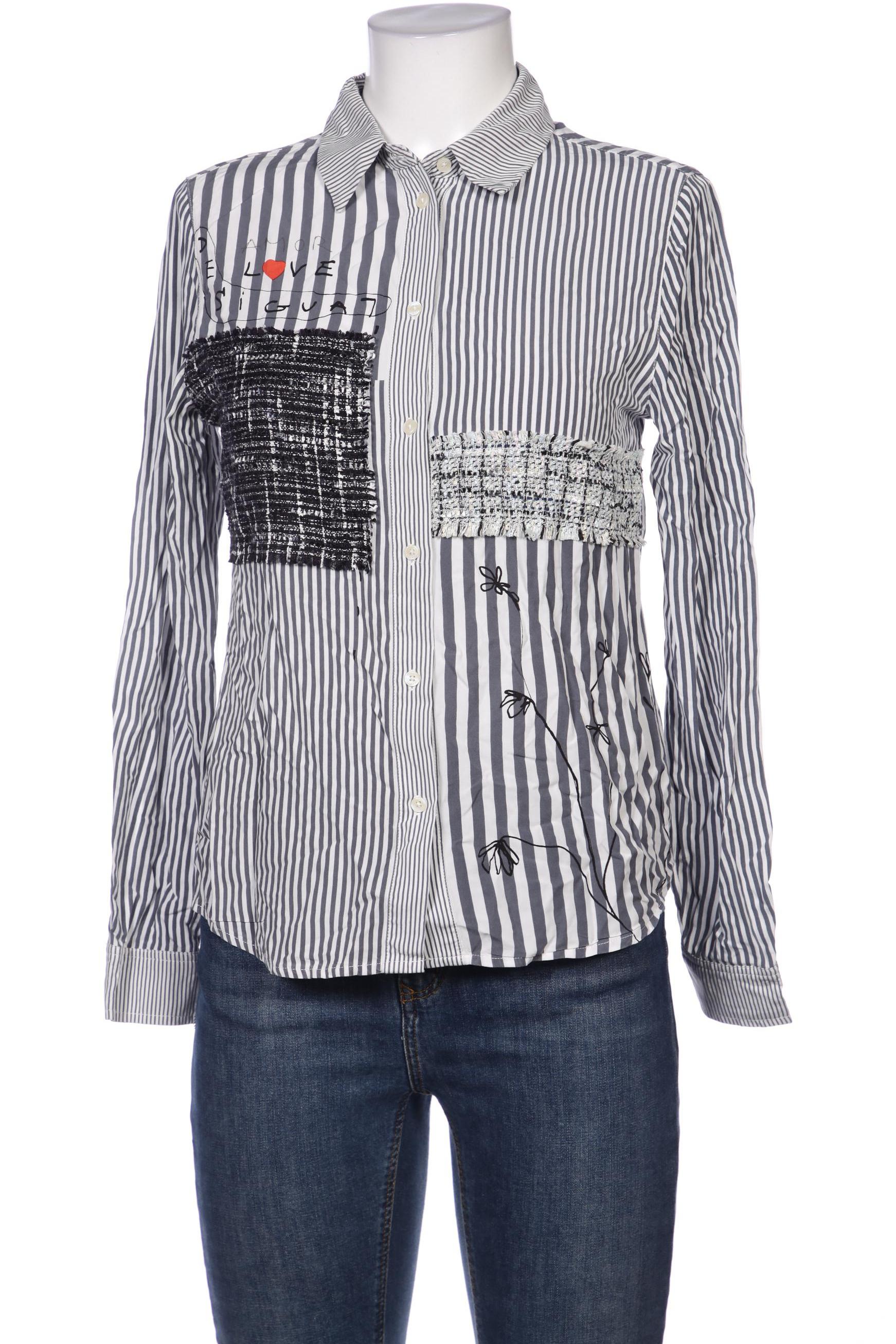 

Desigual Damen Bluse, grau, Gr. 36
