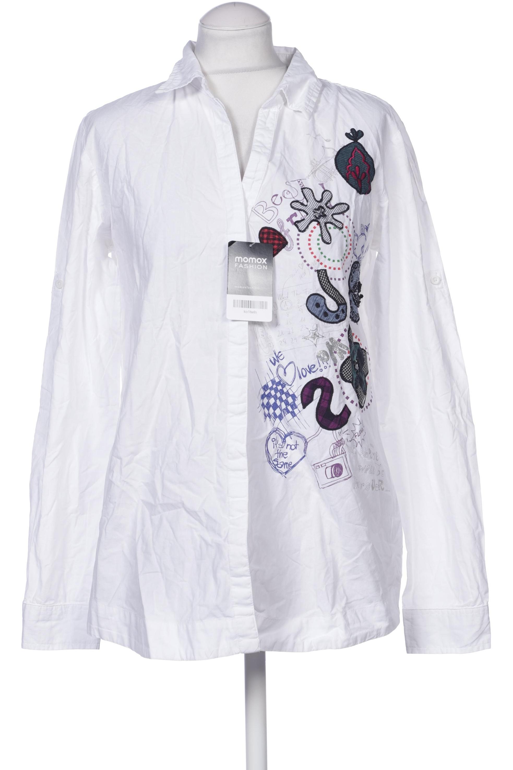 

Desigual Damen Bluse, weiß, Gr. 38