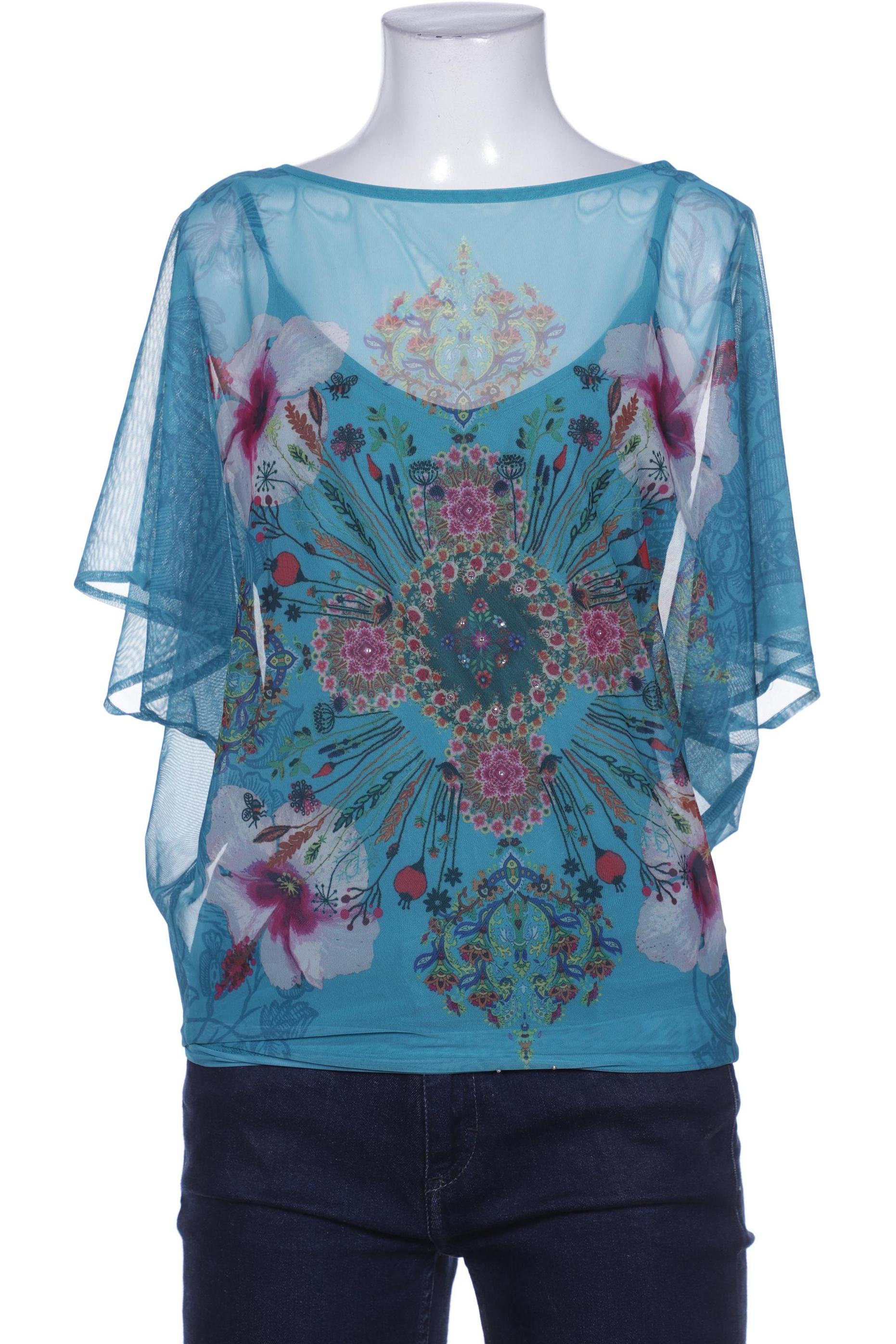 

Desigual Damen Bluse, blau