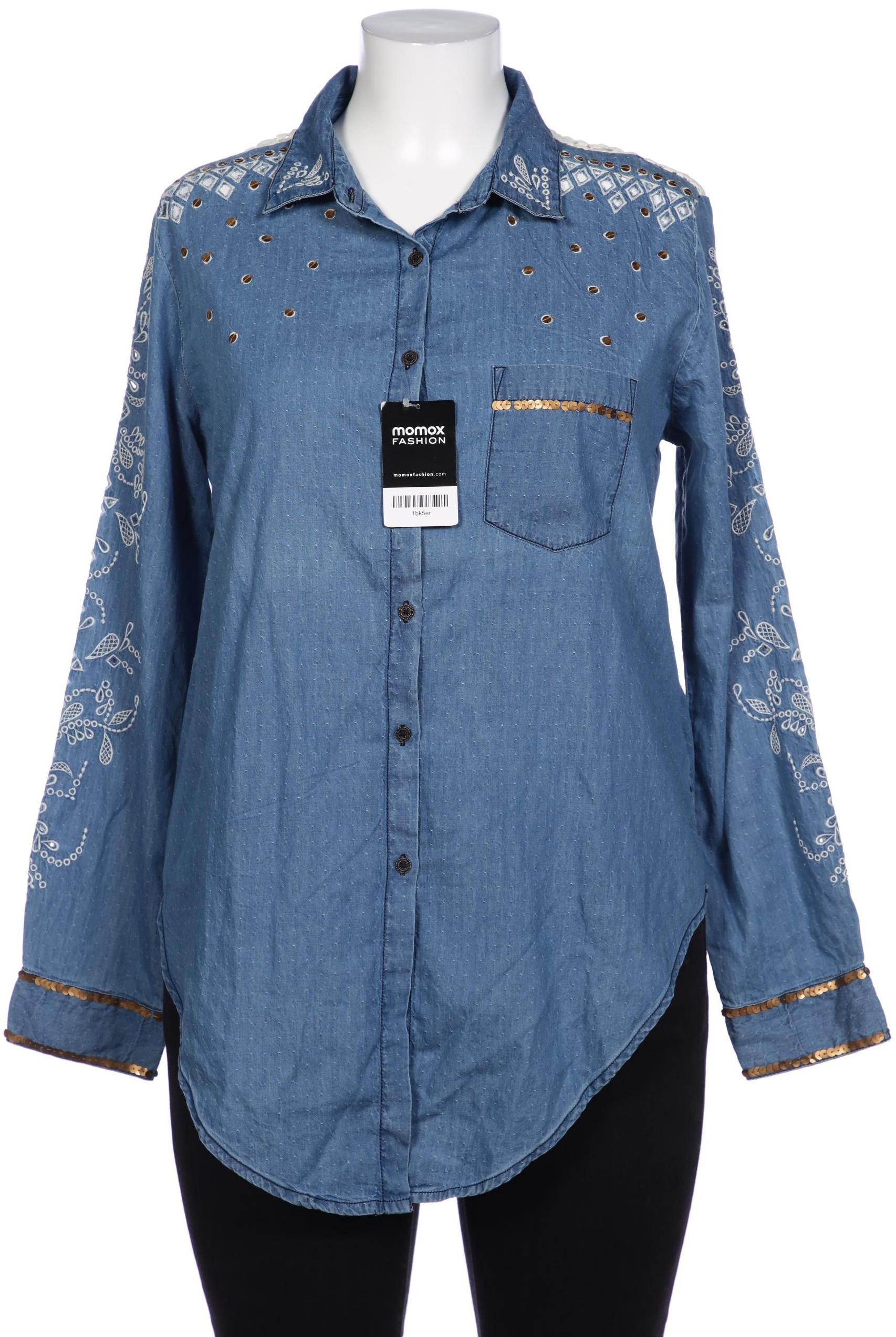 

Desigual Damen Bluse, blau