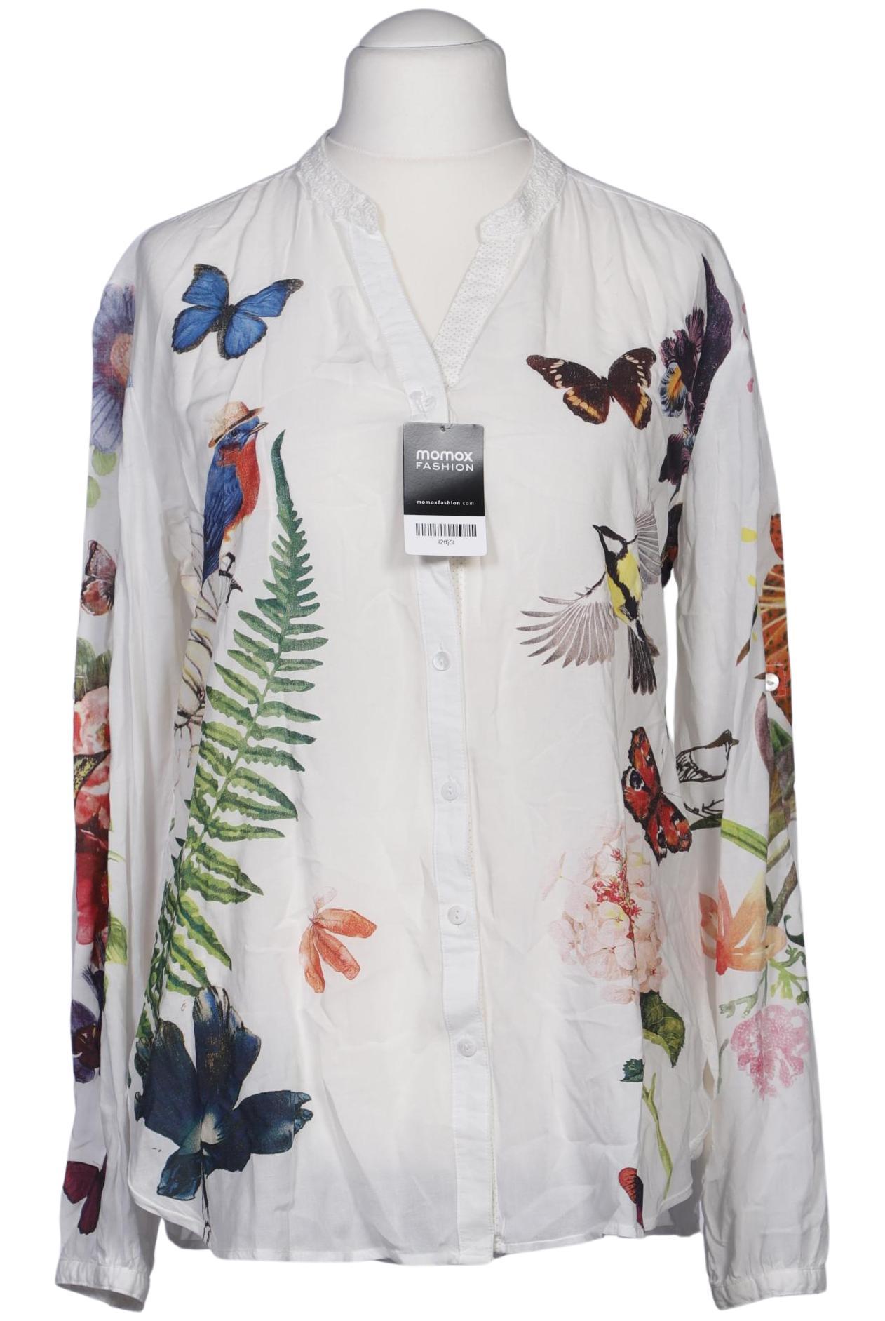 

Desigual Damen Bluse, weiß, Gr. 44