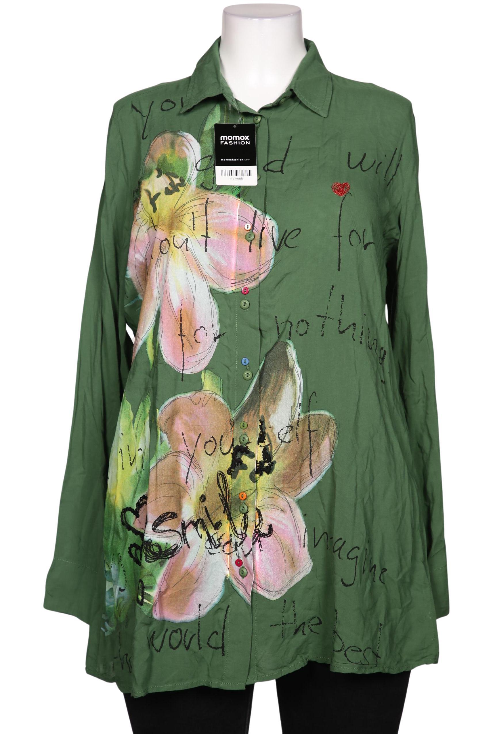 

Desigual Damen Bluse, grün, Gr. 46