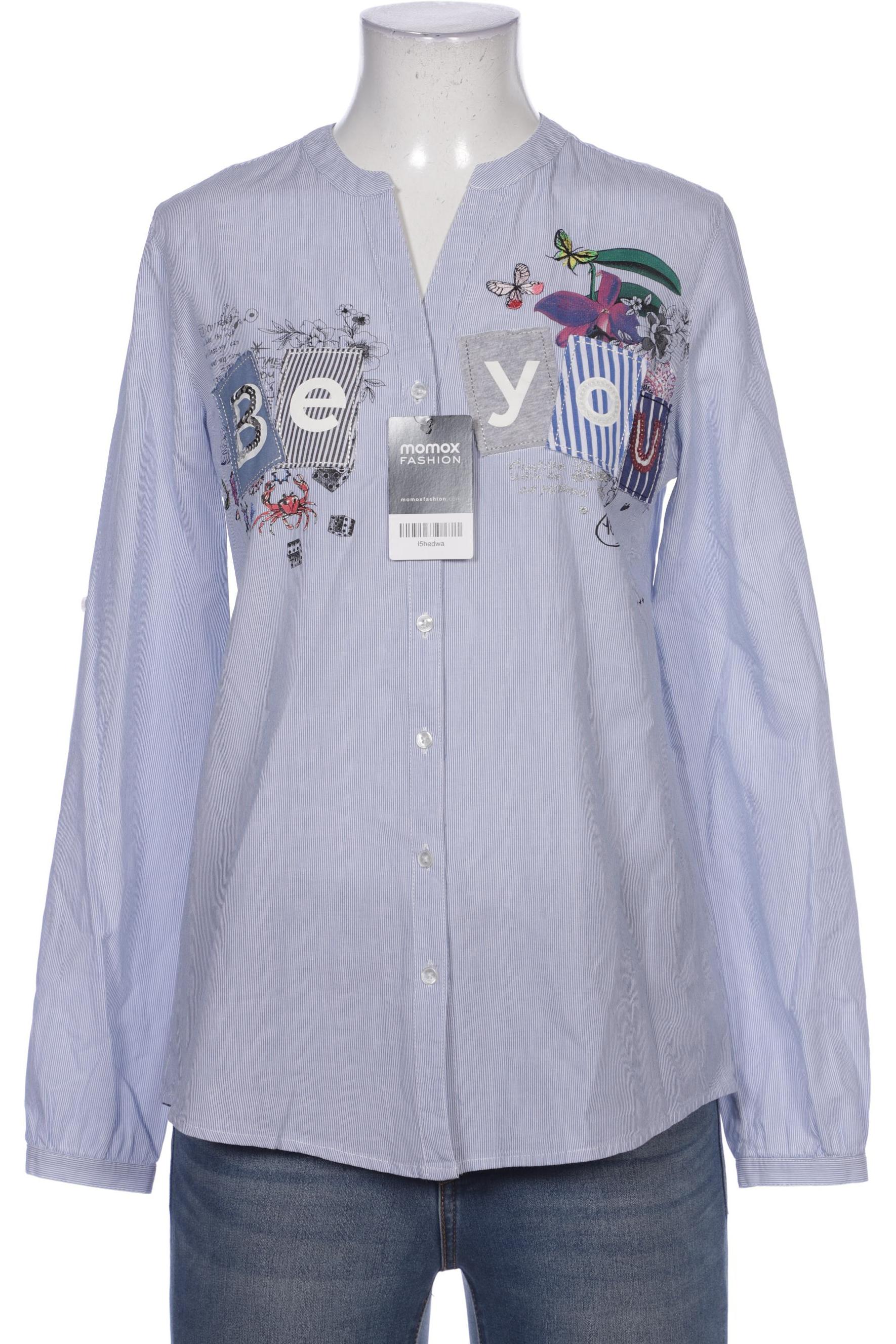 

Desigual Damen Bluse, hellblau, Gr. 34