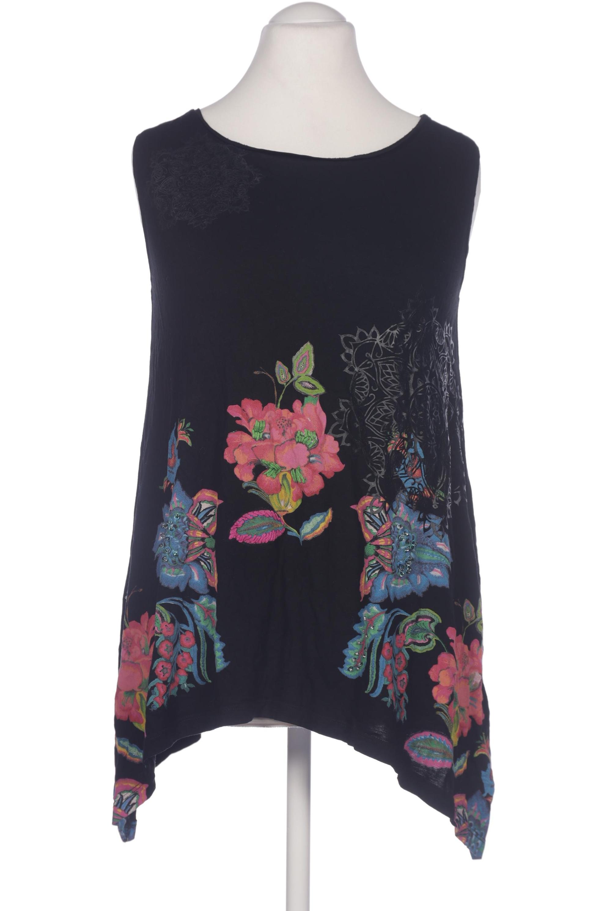 

Desigual Damen Bluse, schwarz, Gr. 42