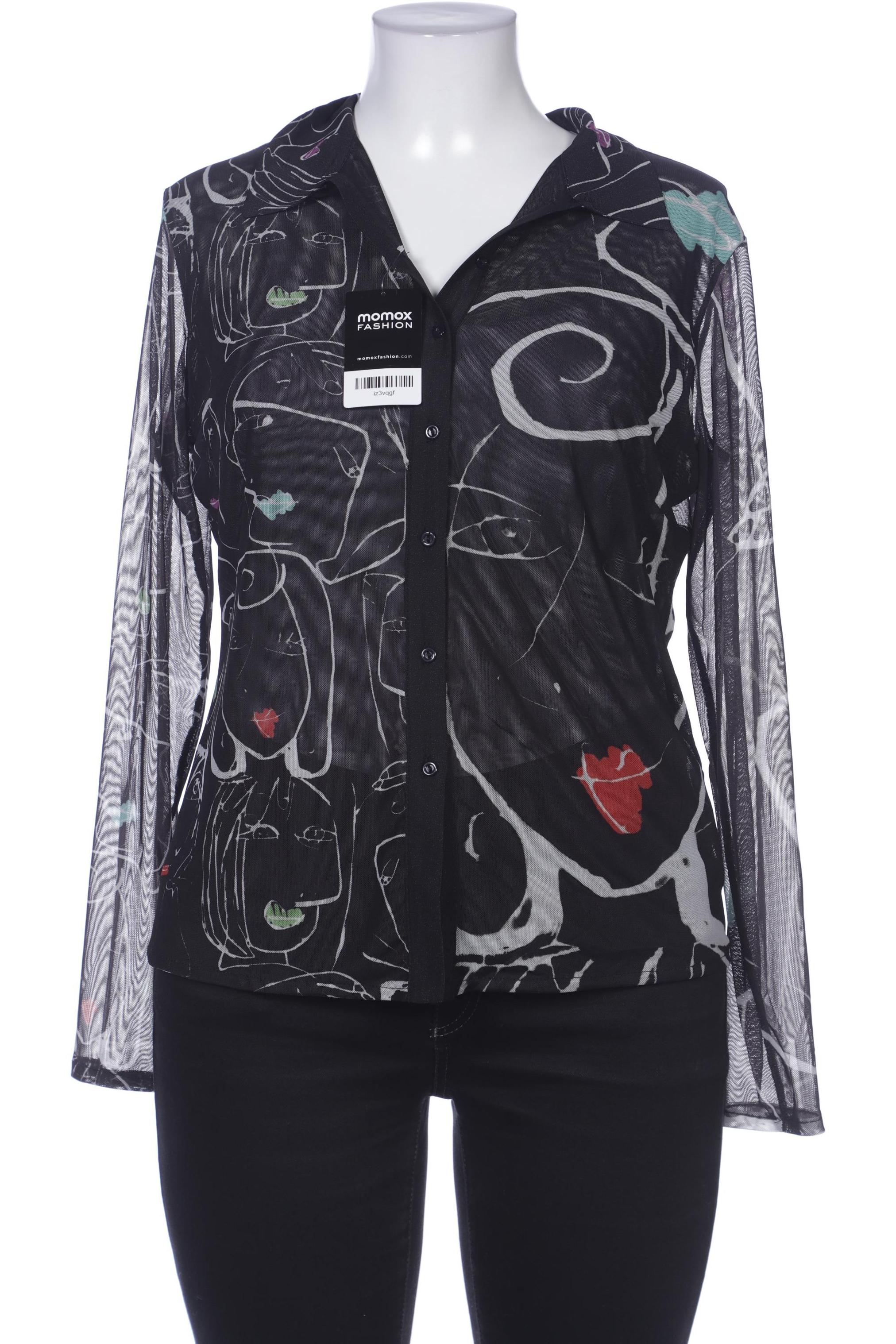 

Desigual Damen Bluse, schwarz, Gr. 46