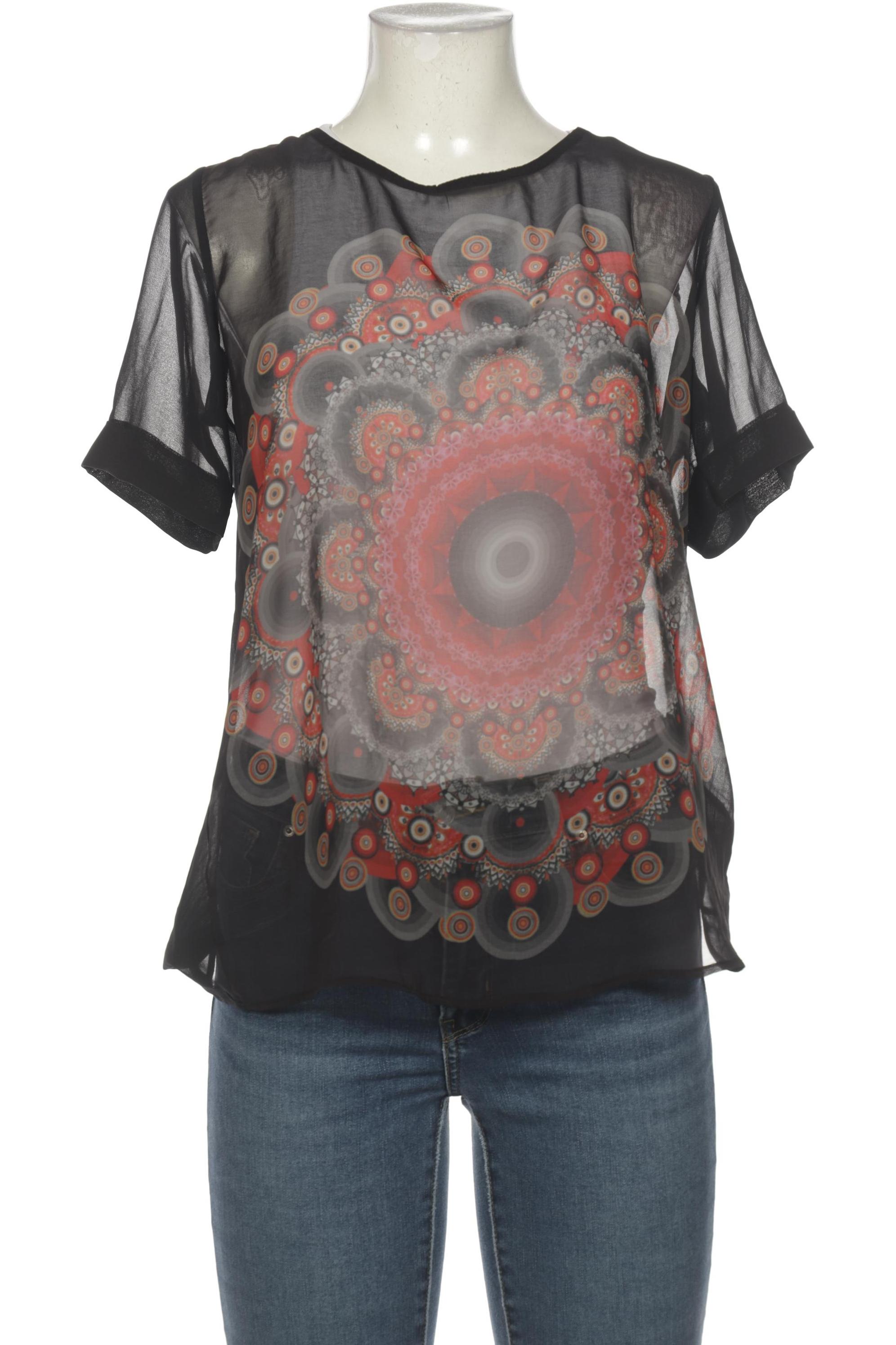 

Desigual Damen Bluse, schwarz, Gr. 42