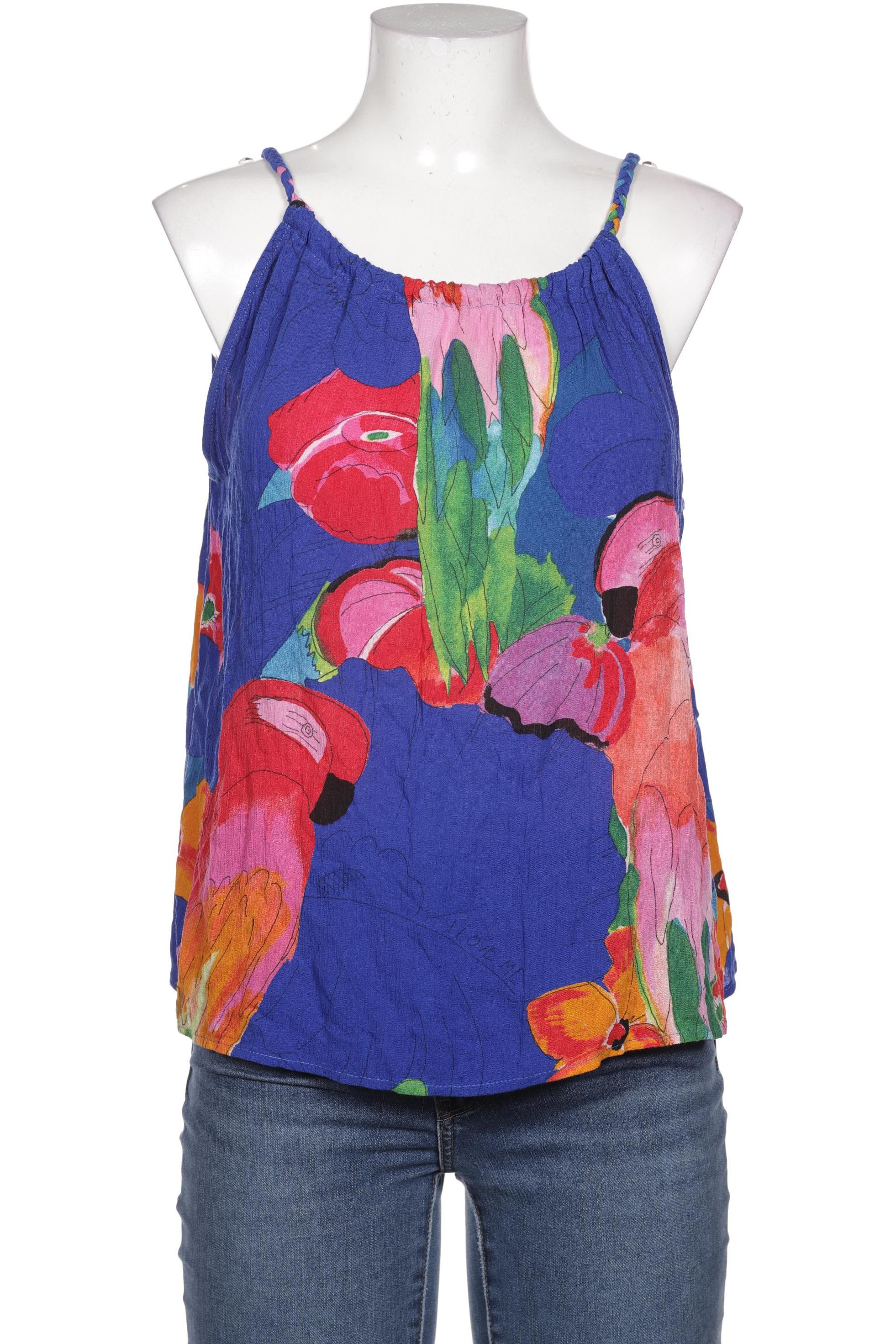 

Desigual Damen Bluse, blau, Gr. 36