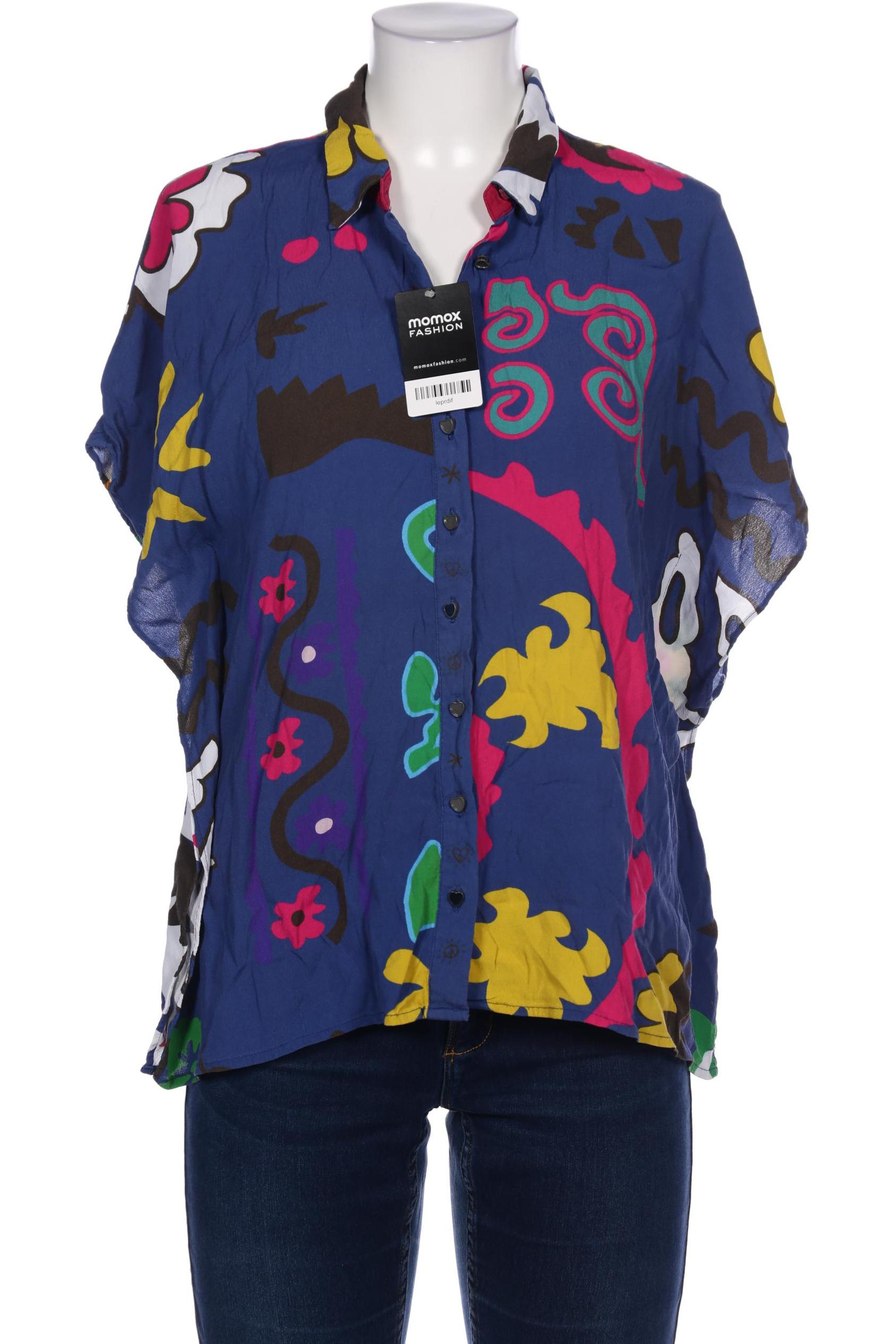 

Desigual Damen Bluse, blau