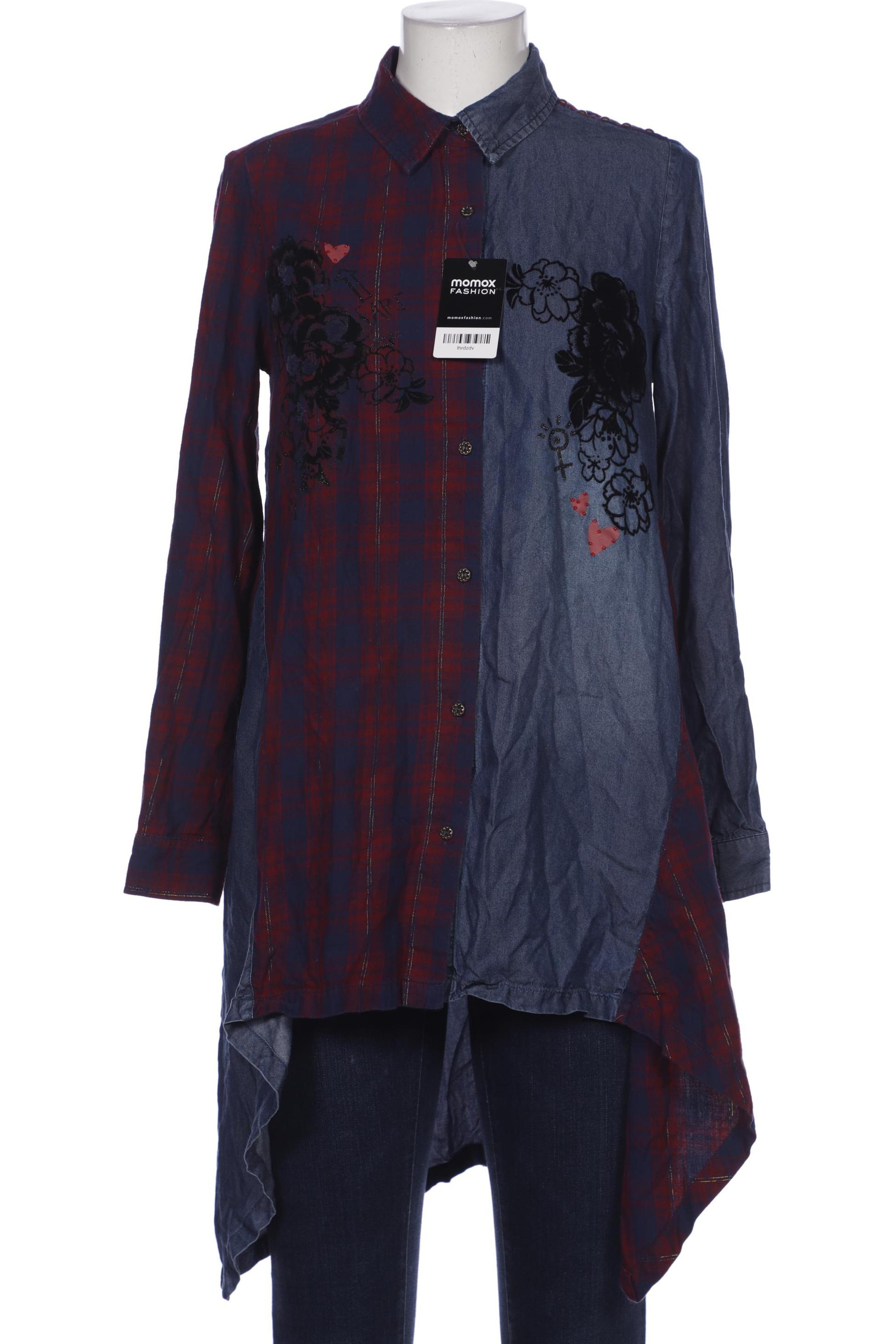 

Desigual Damen Bluse, marineblau, Gr. 38