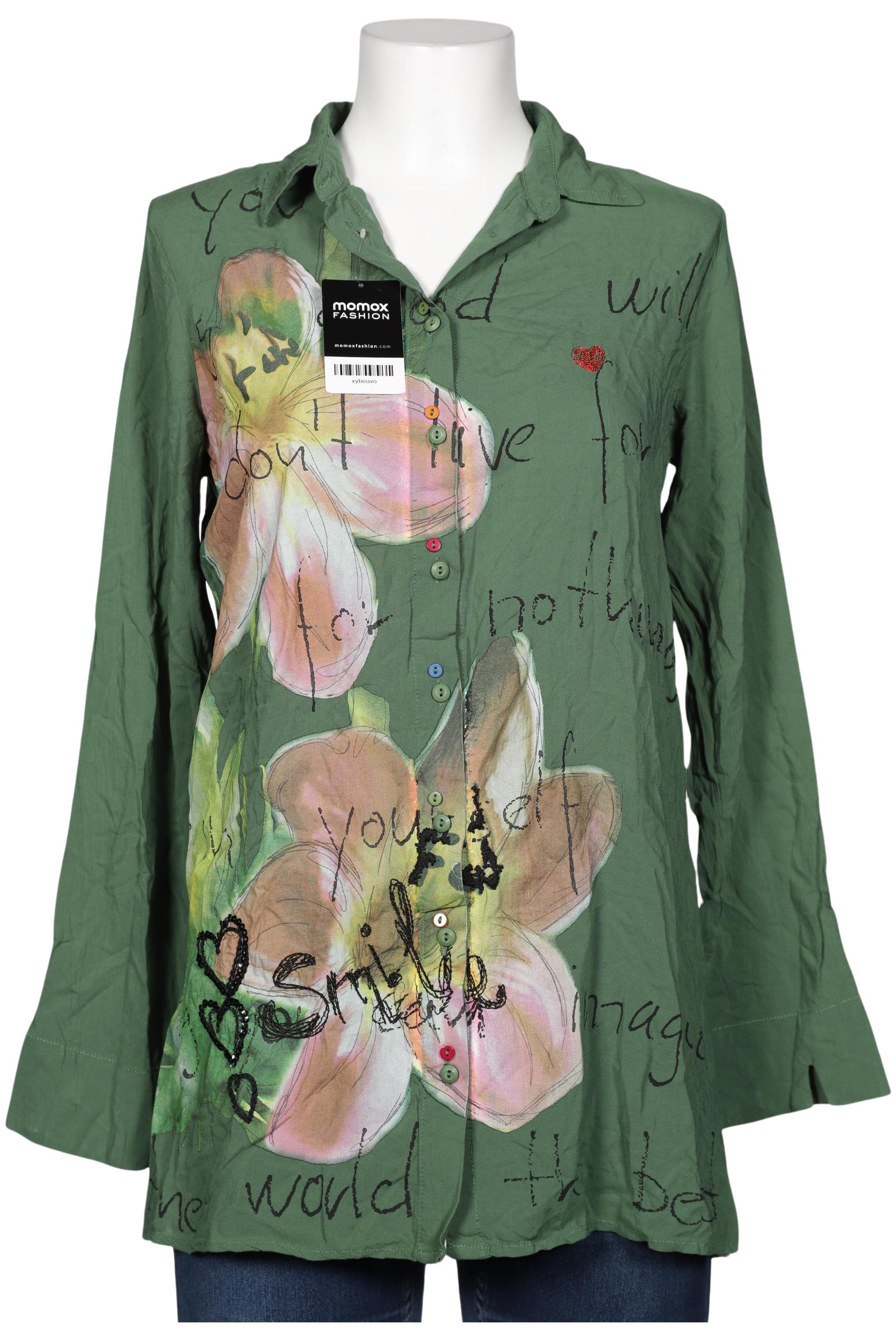 

Desigual Damen Bluse, grün, Gr. 42